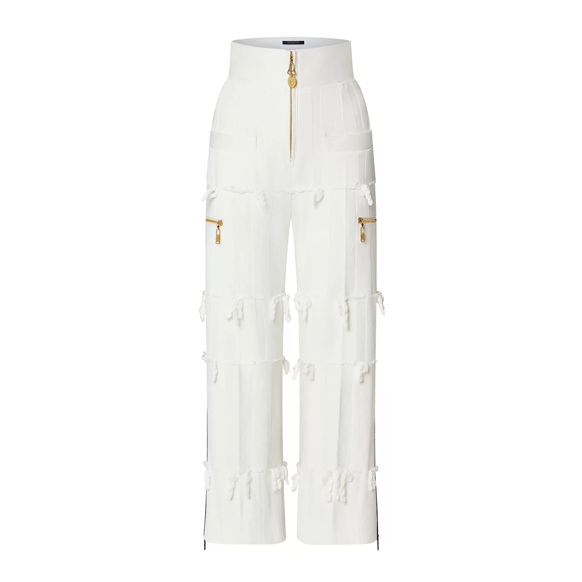 Sale Louis Vuitton Cotton Gabardine Braid Pants