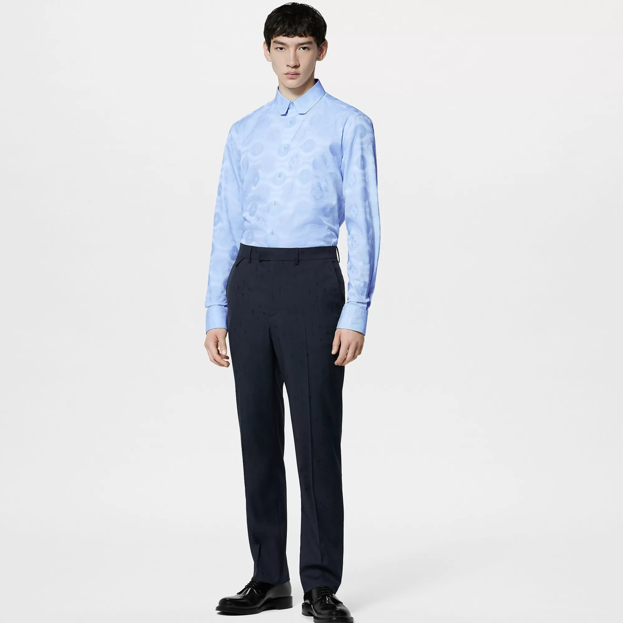 Clearance Louis Vuitton Cotton Long-Sleeved Shirt