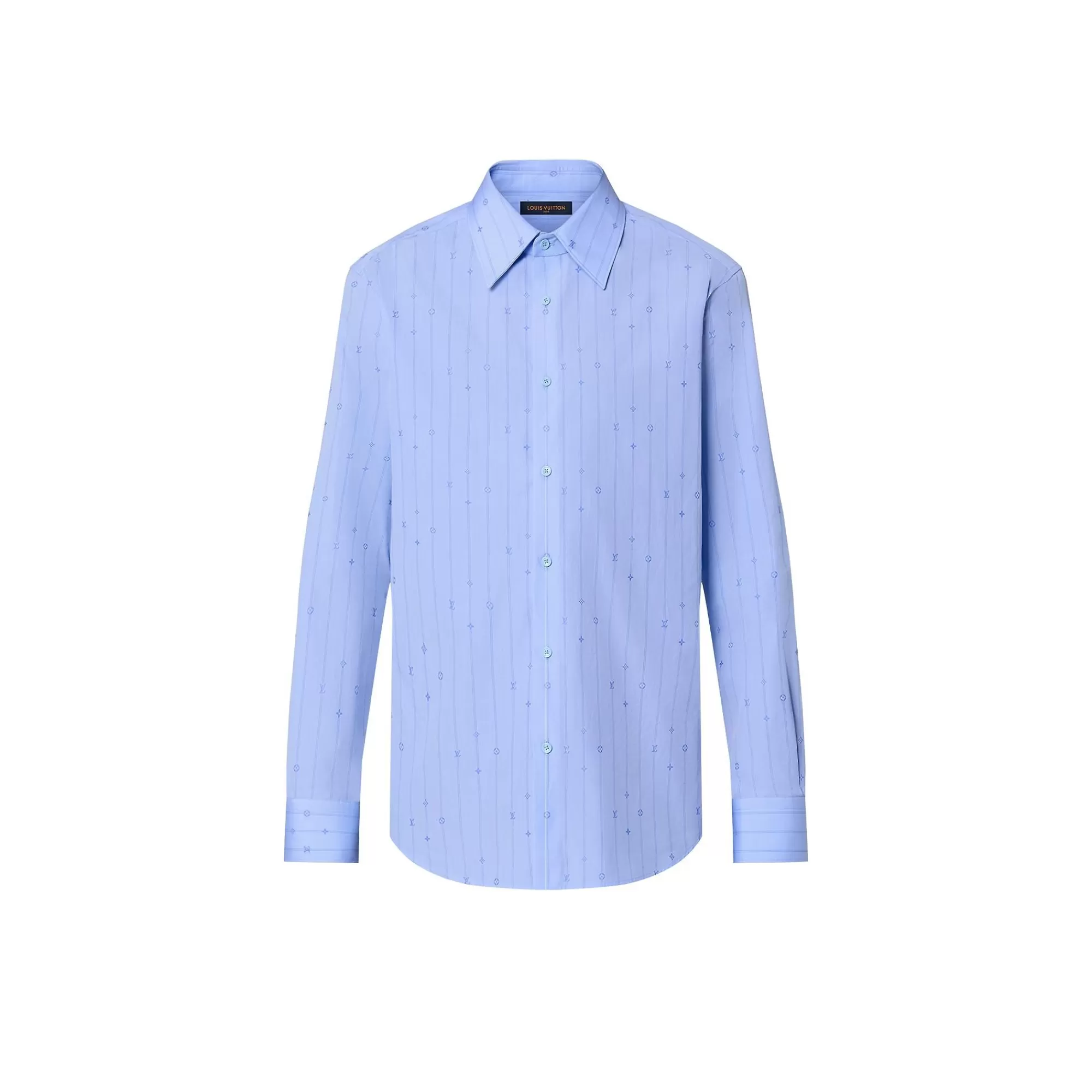 Fashion Louis Vuitton Cotton Long-Sleeved Slim Shirt