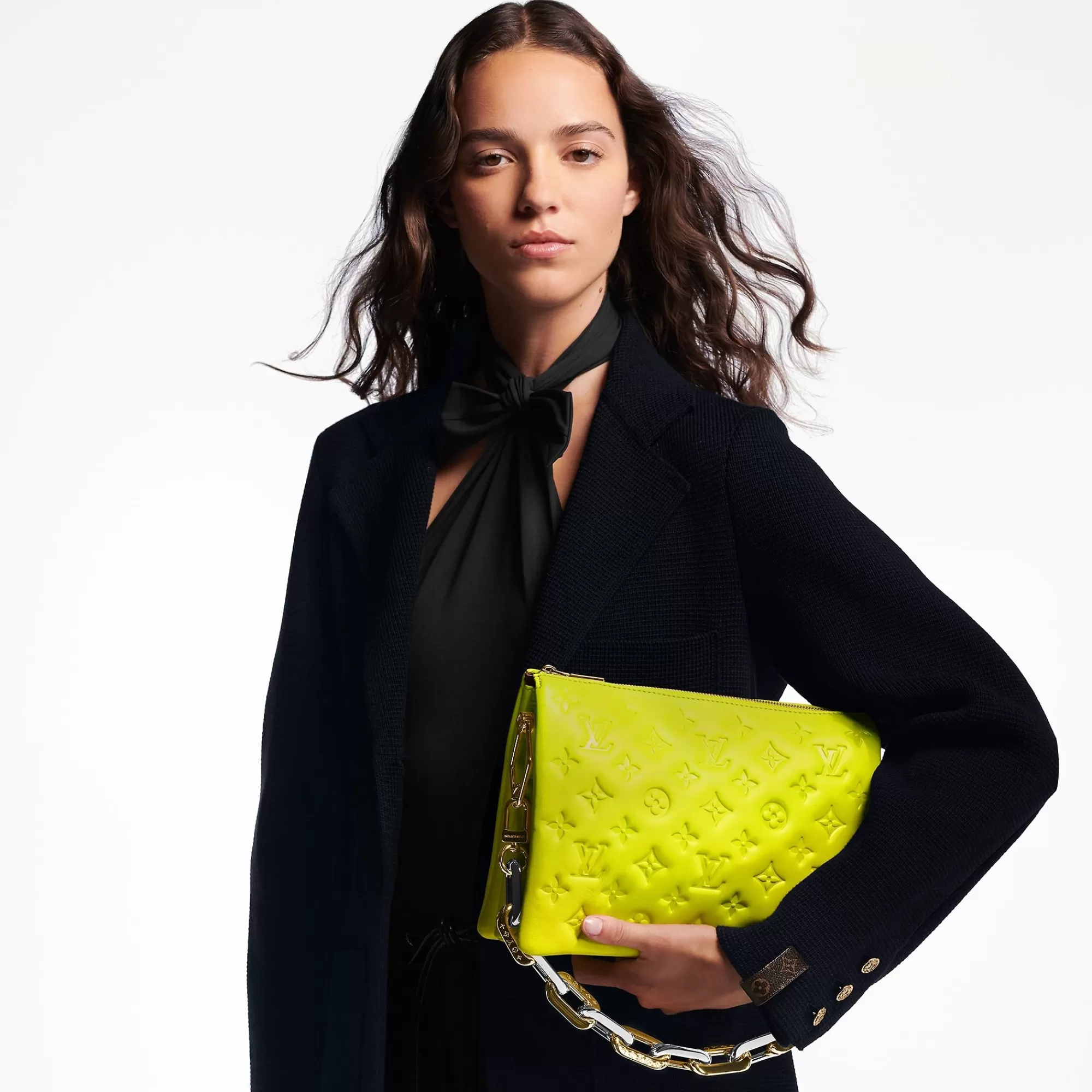 Discount Louis Vuitton Coussin Pm Acid Green