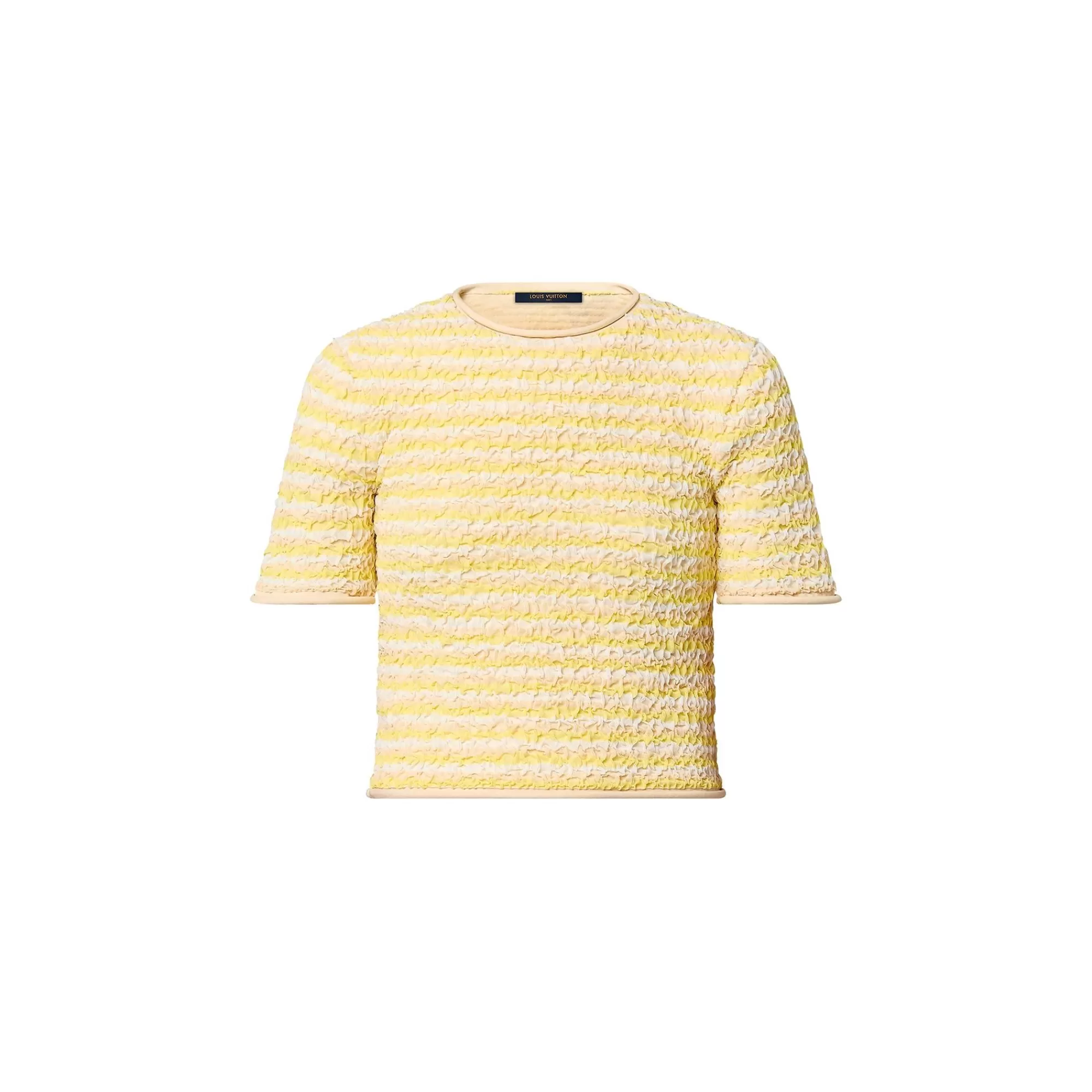 Sale Louis Vuitton Crinkle Knit Striped Top