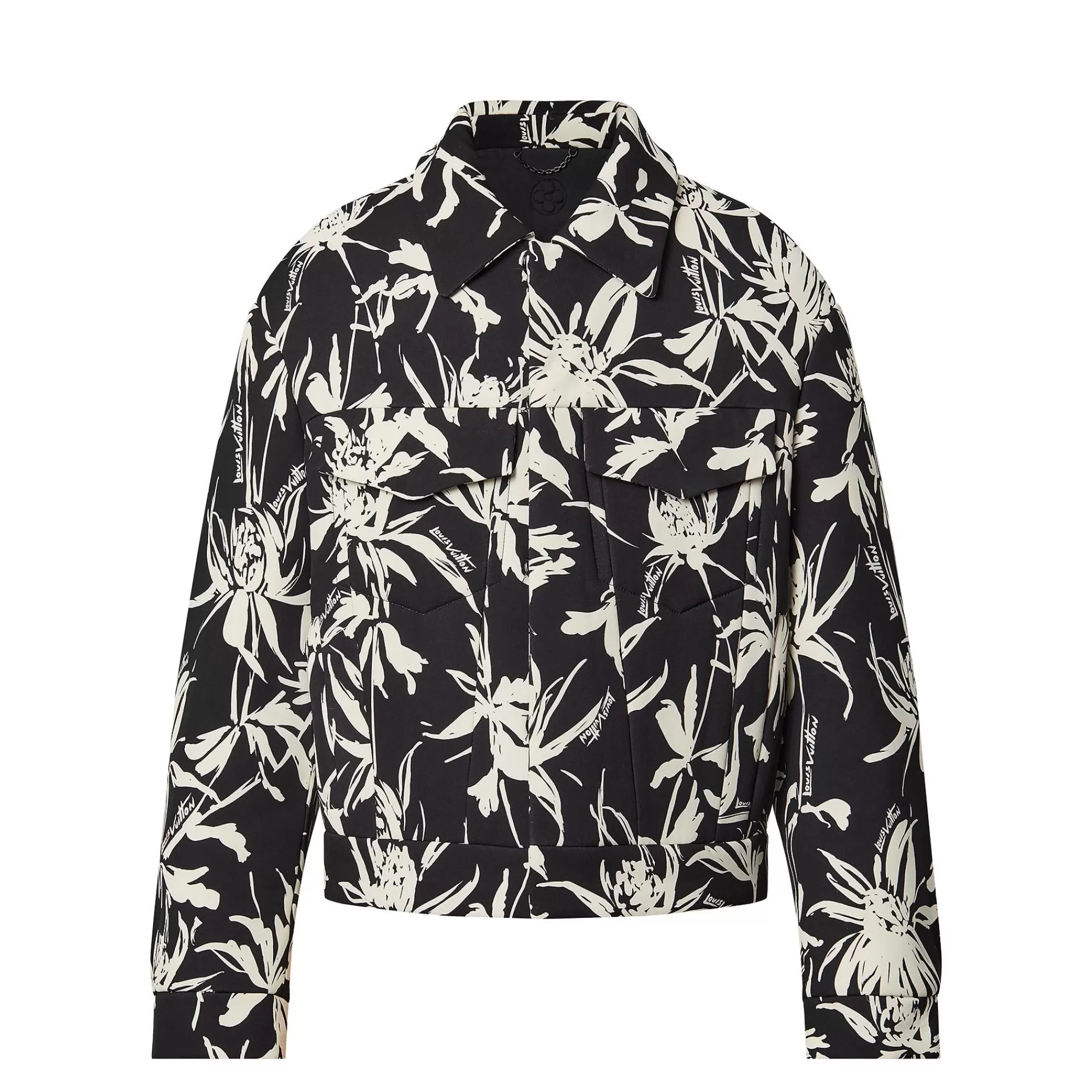Cheap Louis Vuitton Cropped Denim Jacket