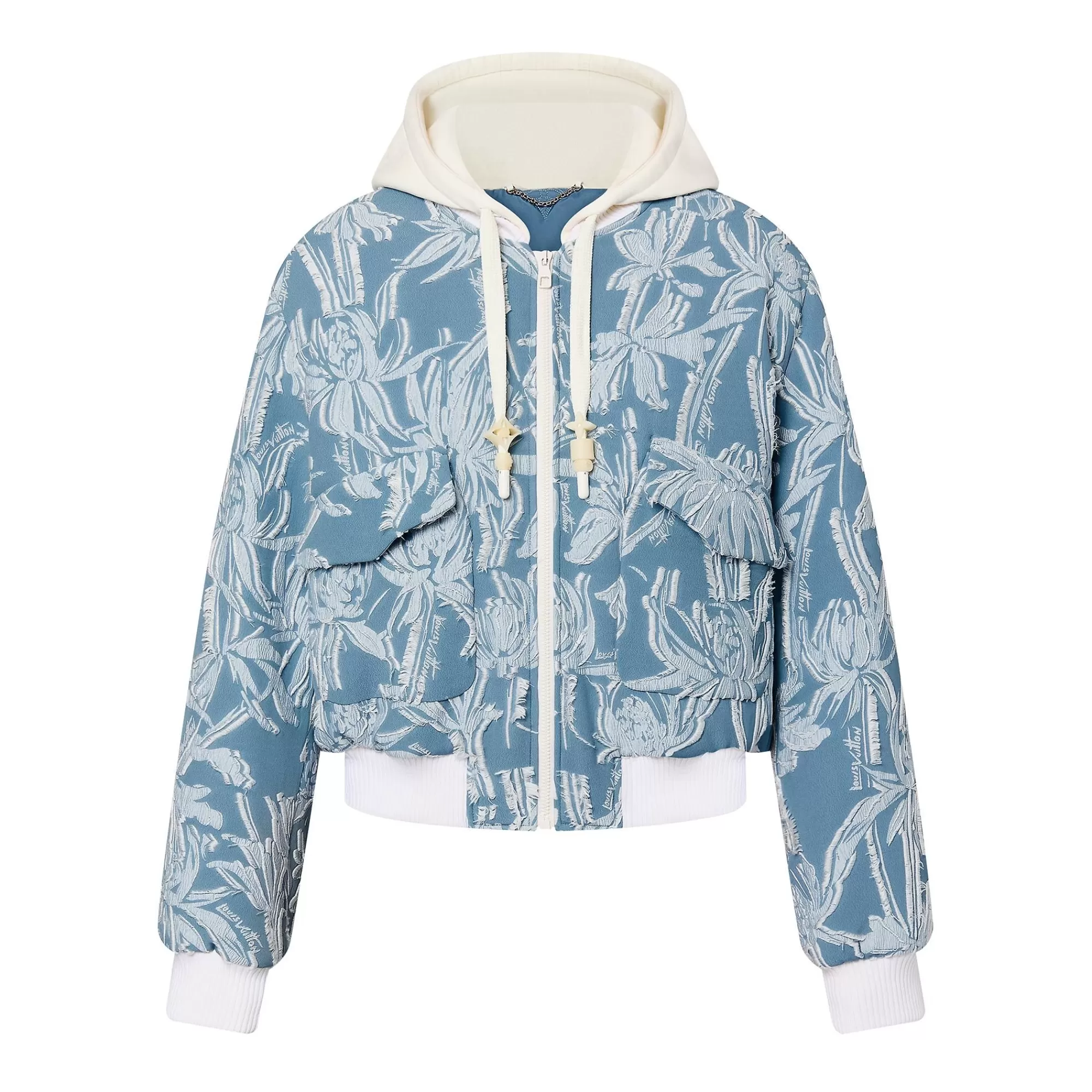 Fashion Louis Vuitton Cropped Hooded Bomber