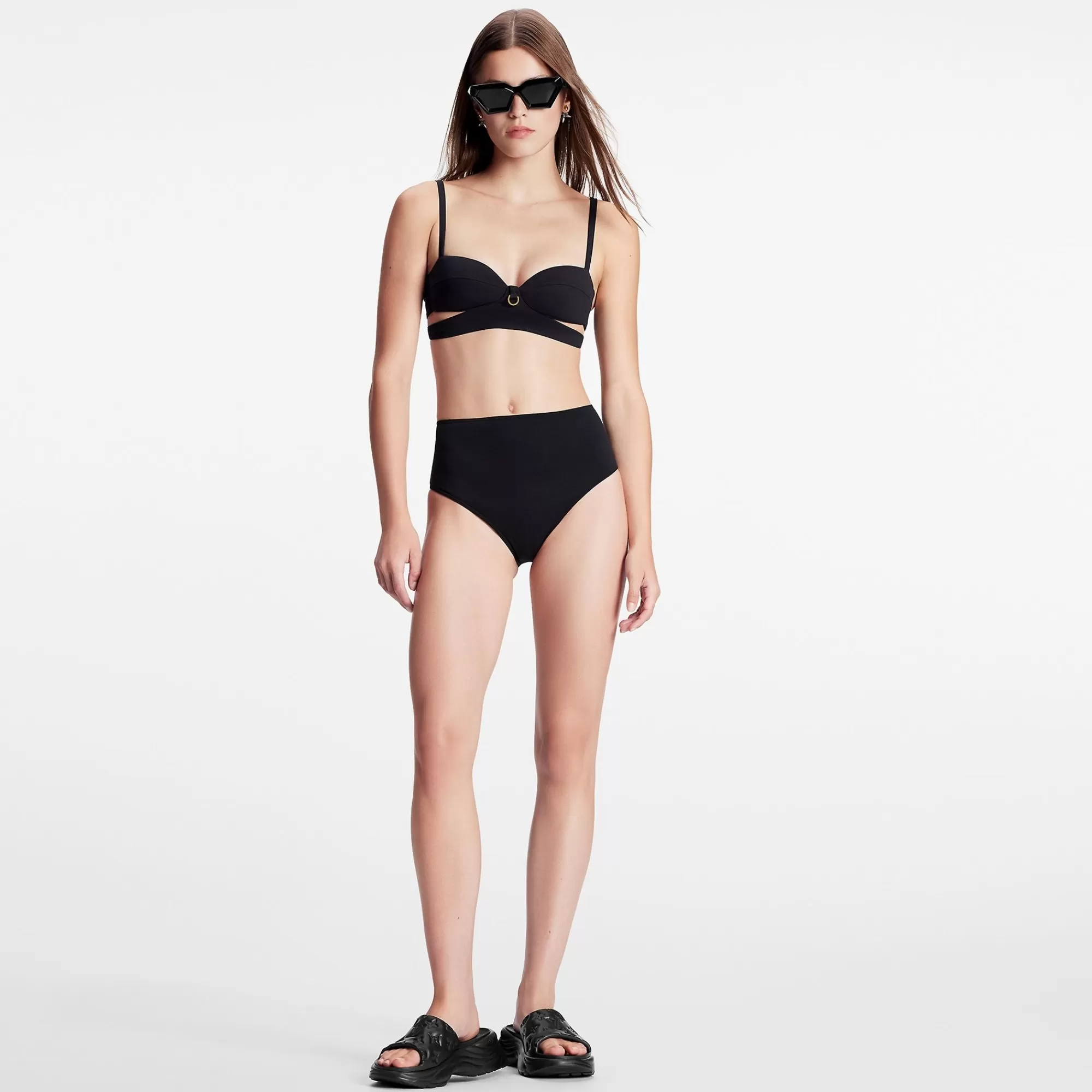 Cheap Louis Vuitton Cut-Out Balconette Bikini Top