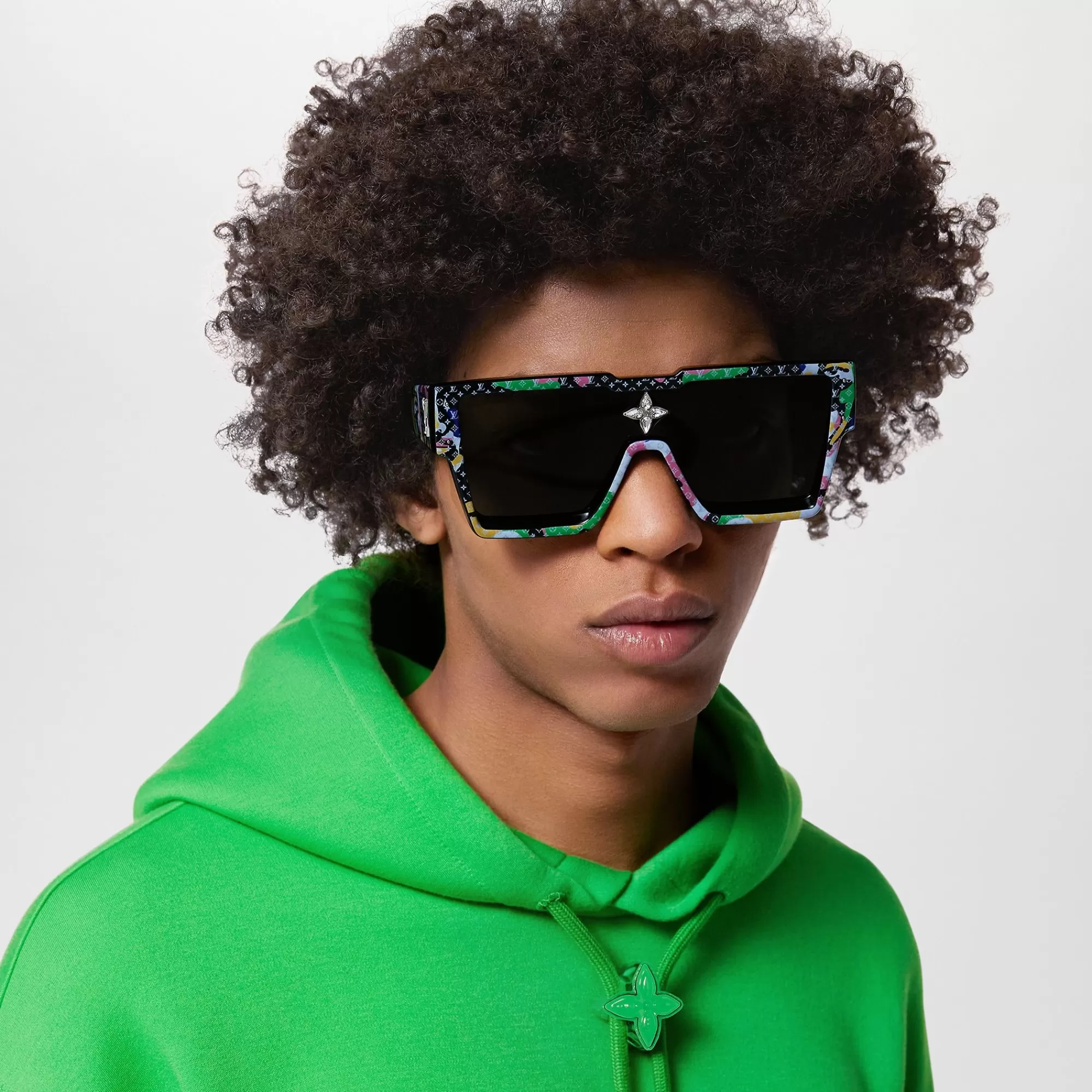 Best Sale Louis Vuitton Cyclone Mask Sunglasses