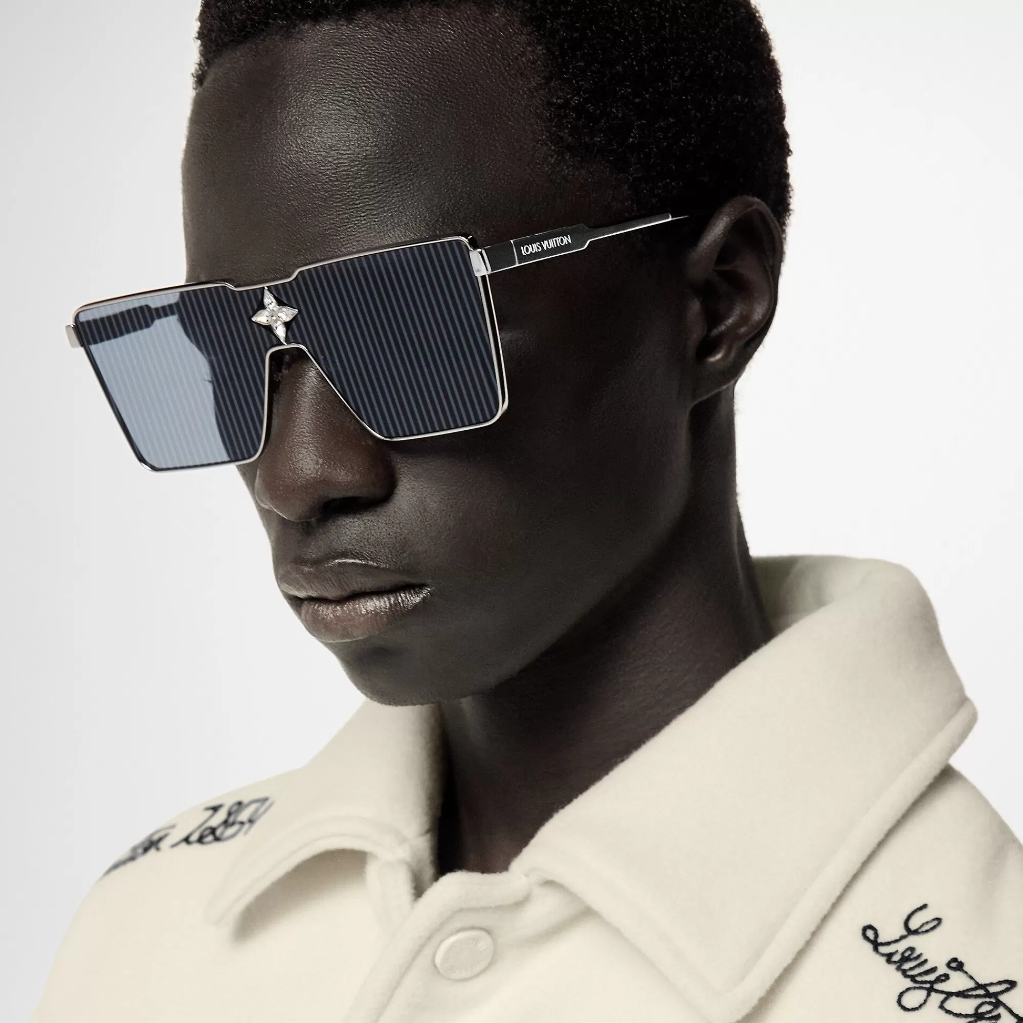 Fashion Louis Vuitton Cyclone Metal Sunglasses