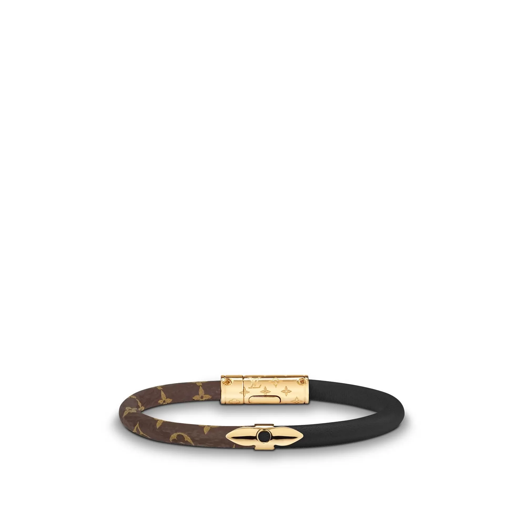 Shop Louis Vuitton Daily Confidential Bracelet Black