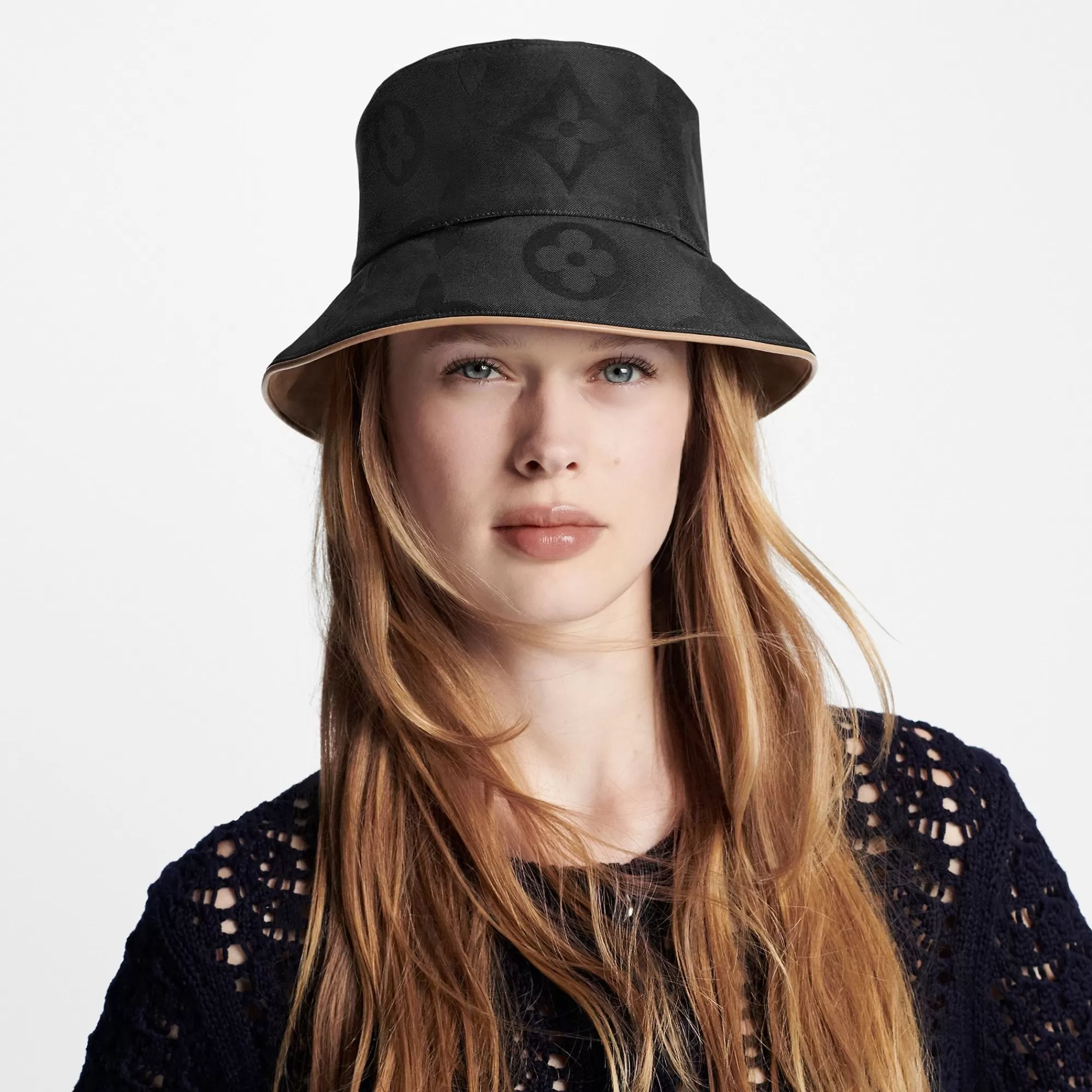 Best Louis Vuitton Dailygram Bucket Hat Black