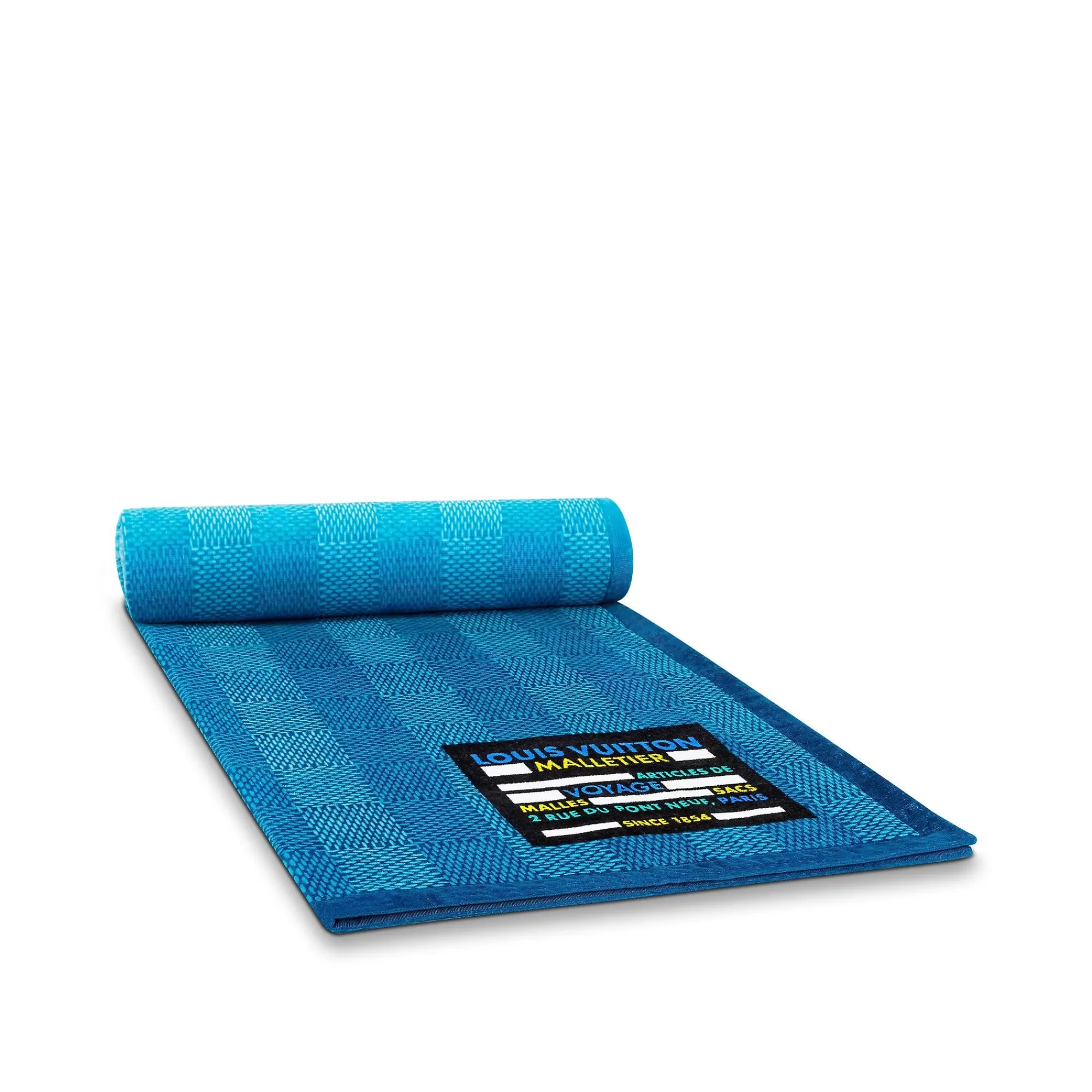 Best Sale Louis Vuitton Damier Stripes Beach Towel