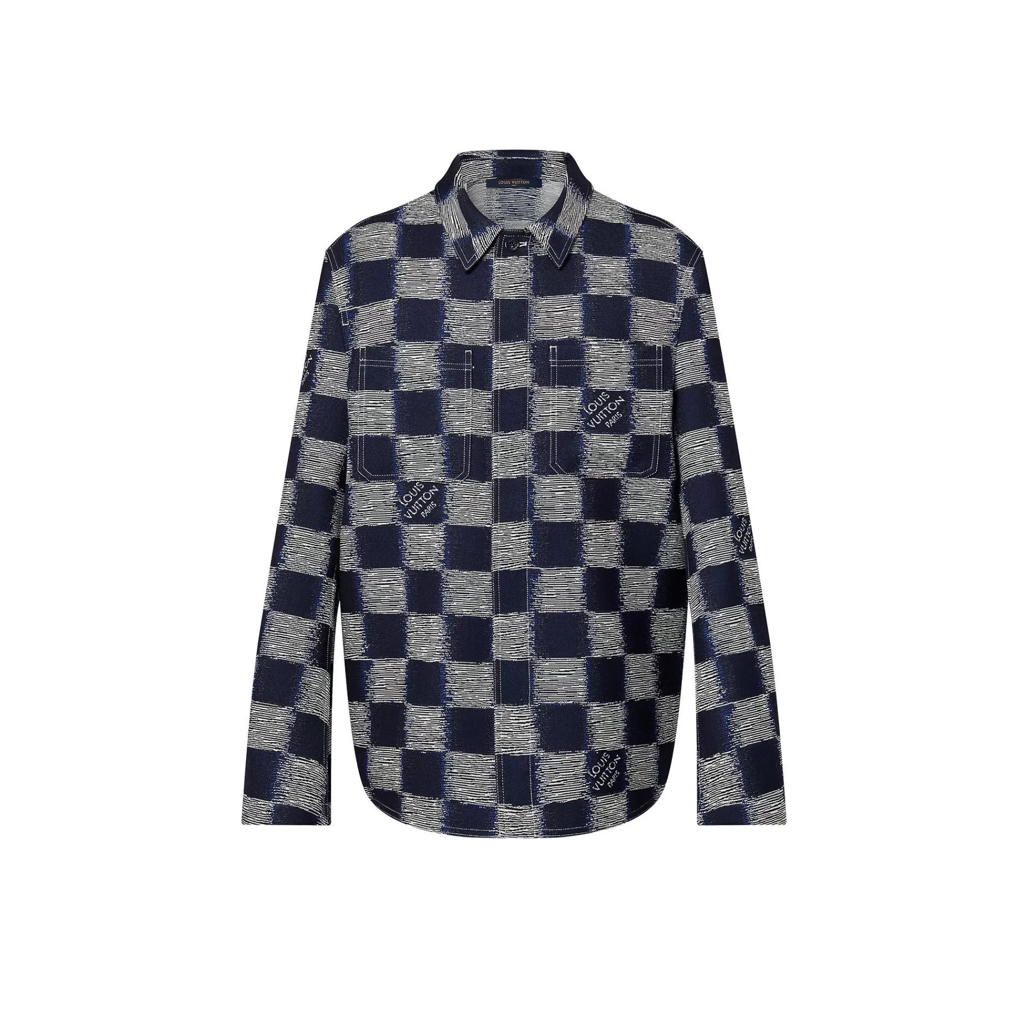 Flash Sale Louis Vuitton Damier Wool Overshirt