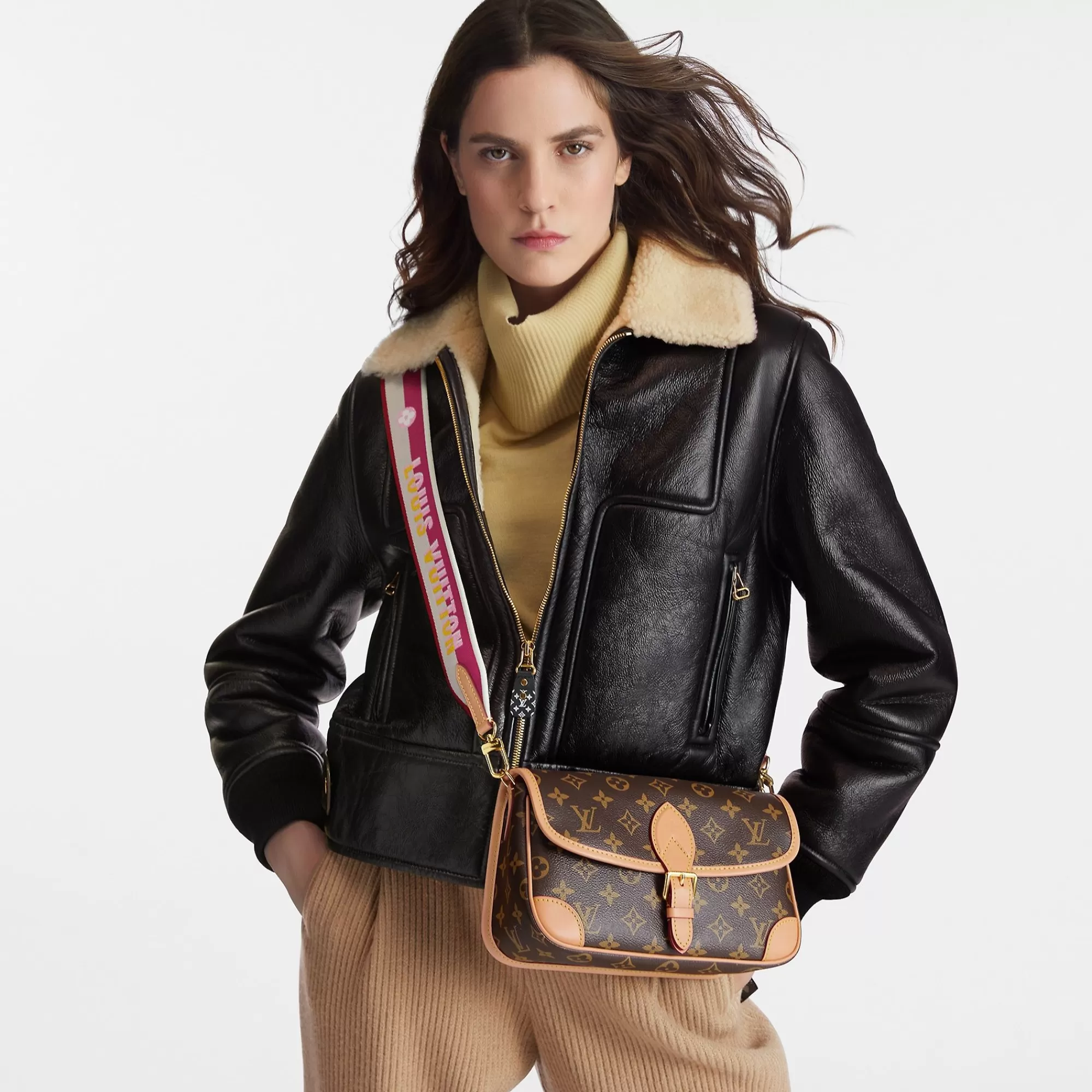 Hot Louis Vuitton Diane Fuchsia