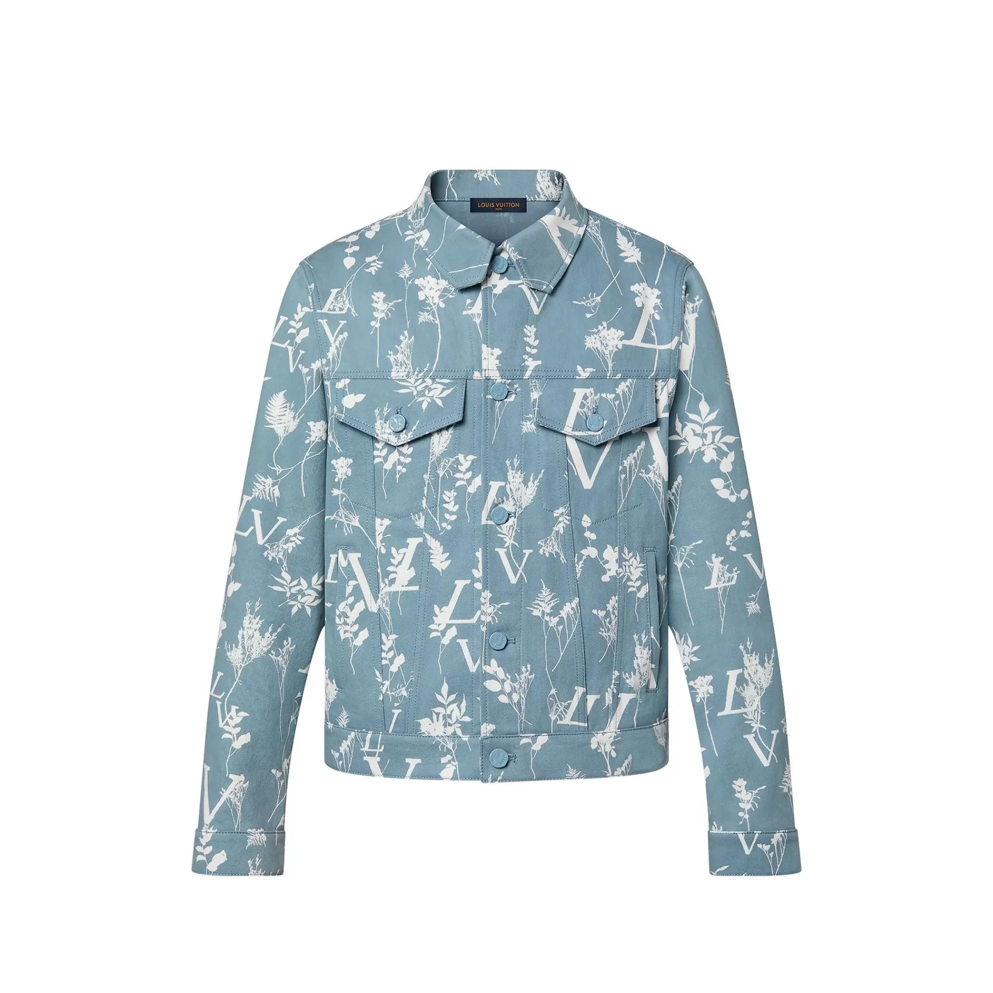 Flash Sale Louis Vuitton Dna Leaf Denim Jacket