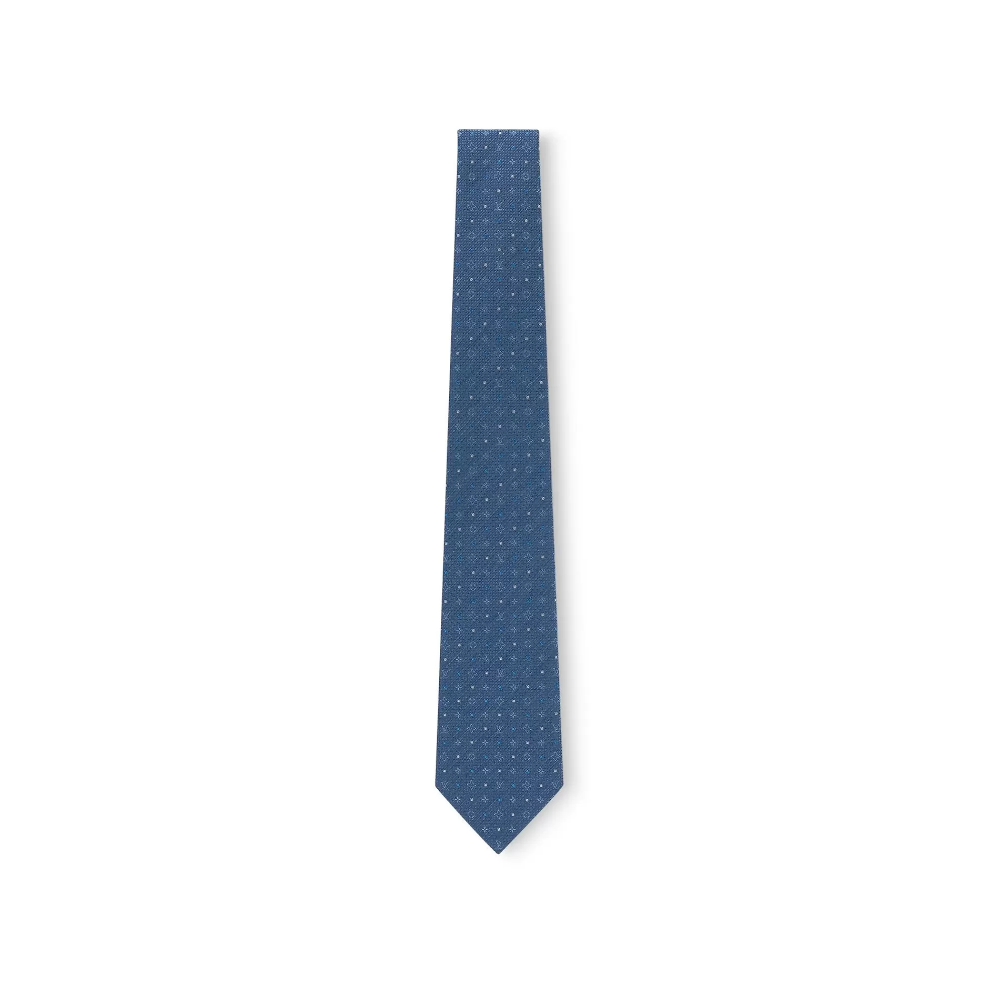 Flash Sale Louis Vuitton Dots On Mng Tie Blue