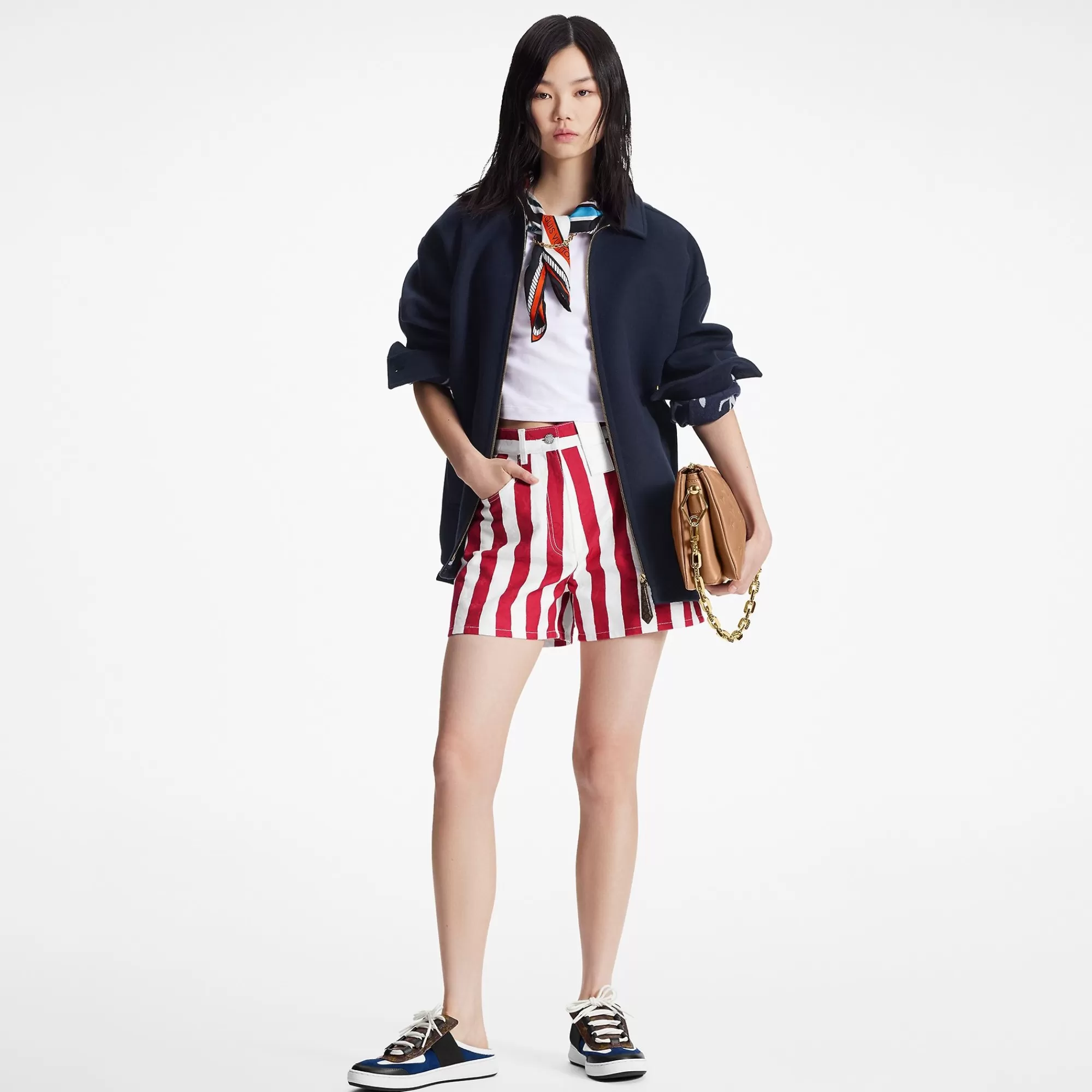 Best Sale Louis Vuitton Double Face Zip-Up Jacket