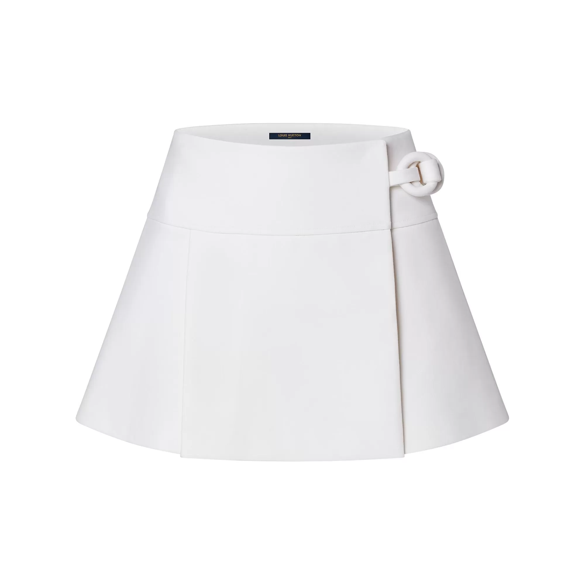 Flash Sale Louis Vuitton Double Ring A-Line Mini Wrap Skirt