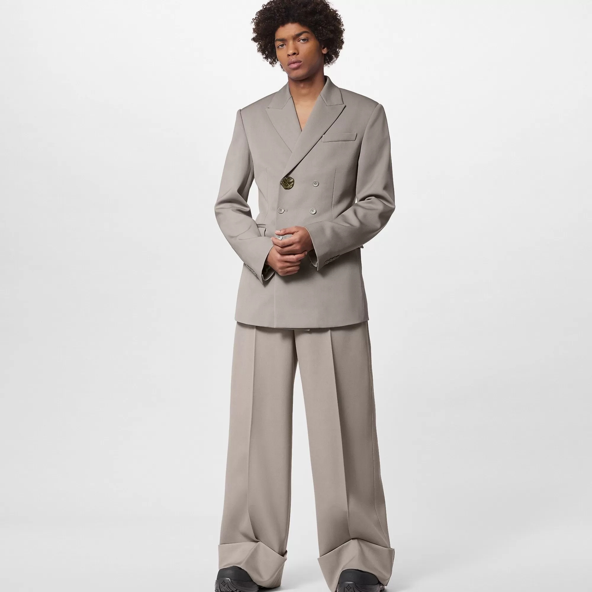 Sale Louis Vuitton Double-Breasted Fitted Jacket