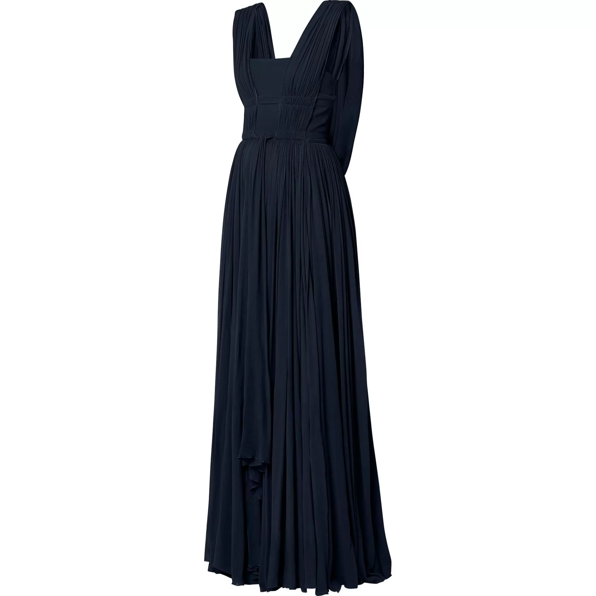 Best Louis Vuitton Draped Back Empire Gown