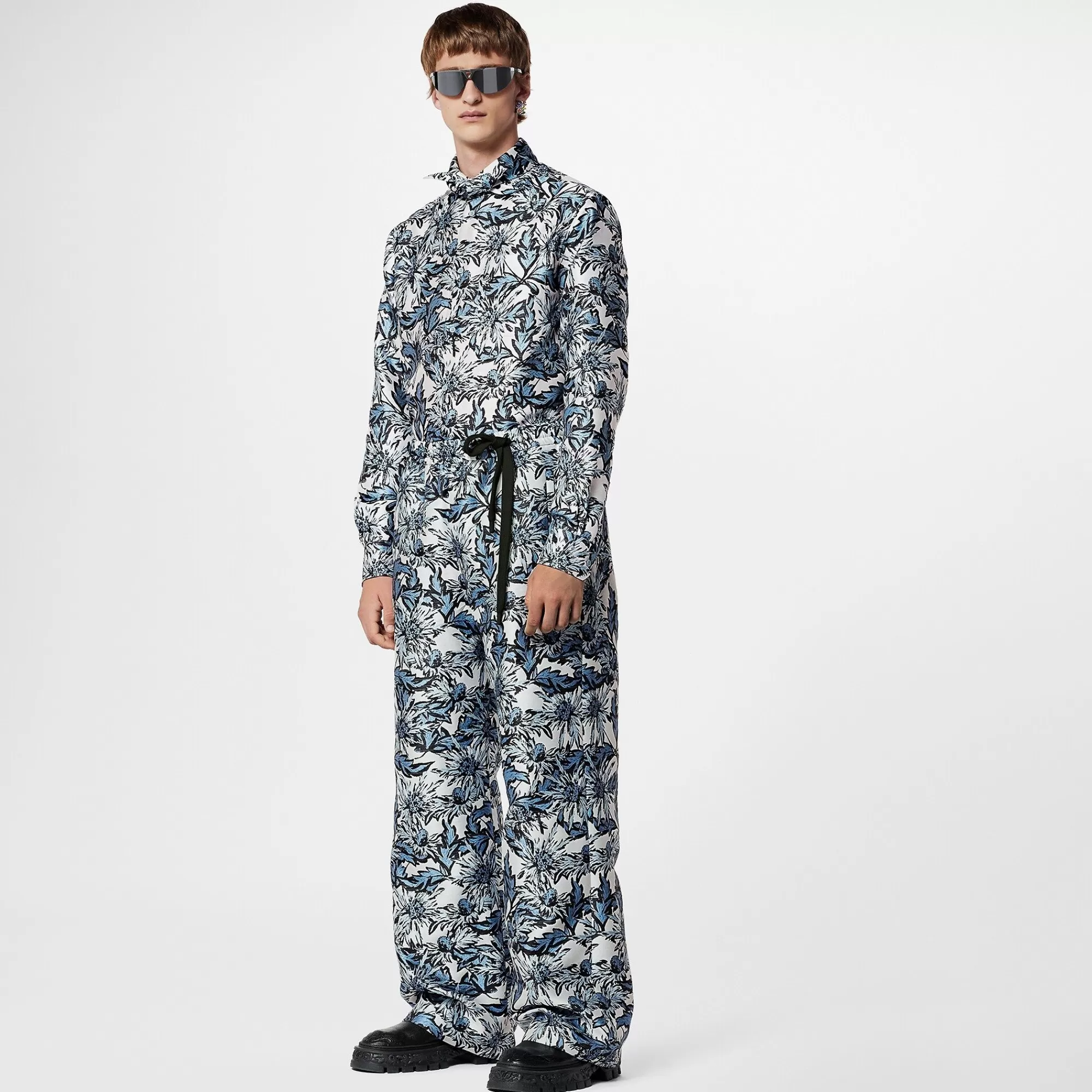 Hot Louis Vuitton Draped Relaxed Pants