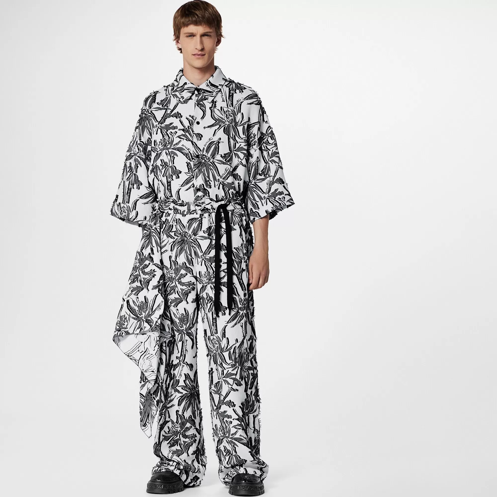 Best Sale Louis Vuitton Draped Relaxed Pants
