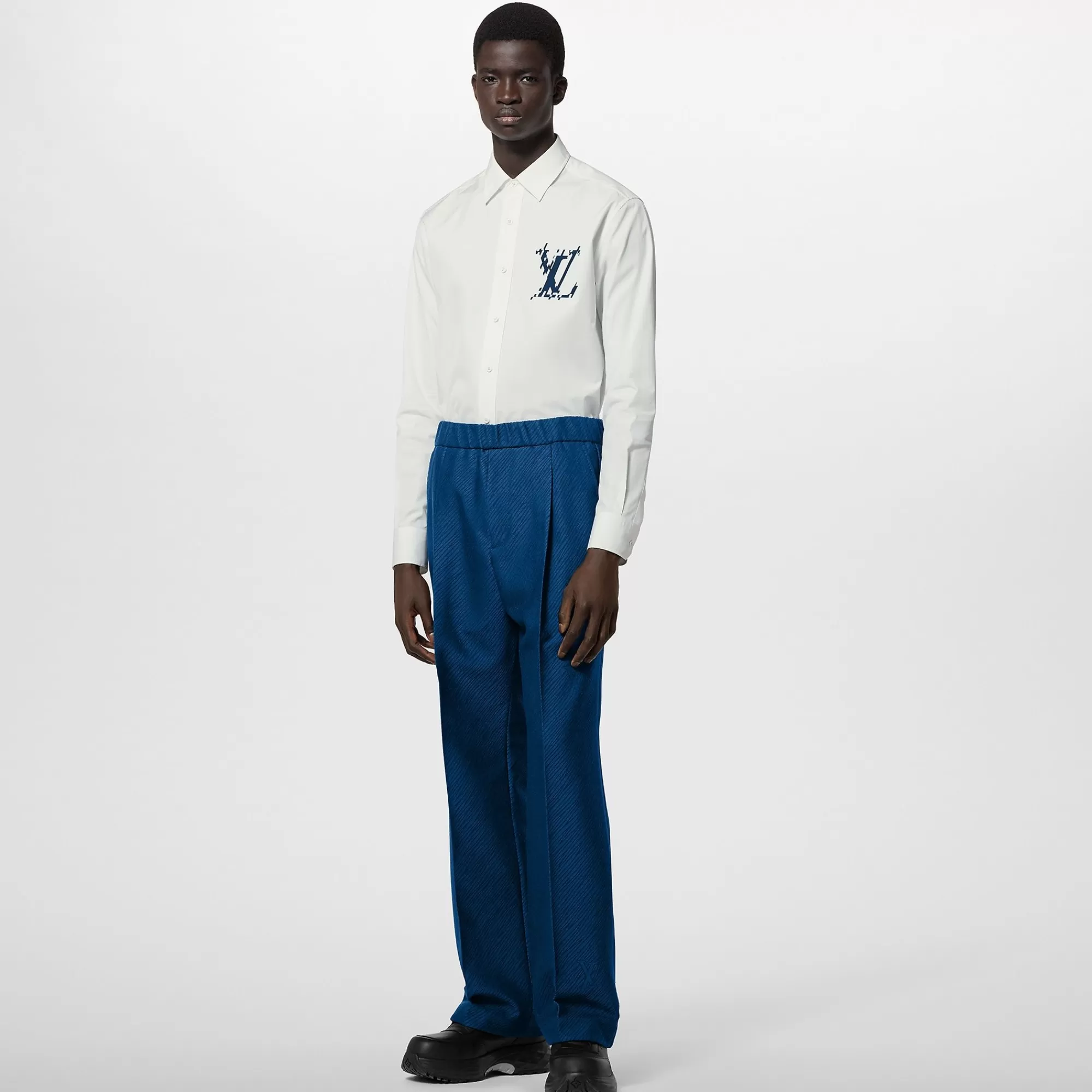 Cheap Louis Vuitton Drawstring Wool Pants
