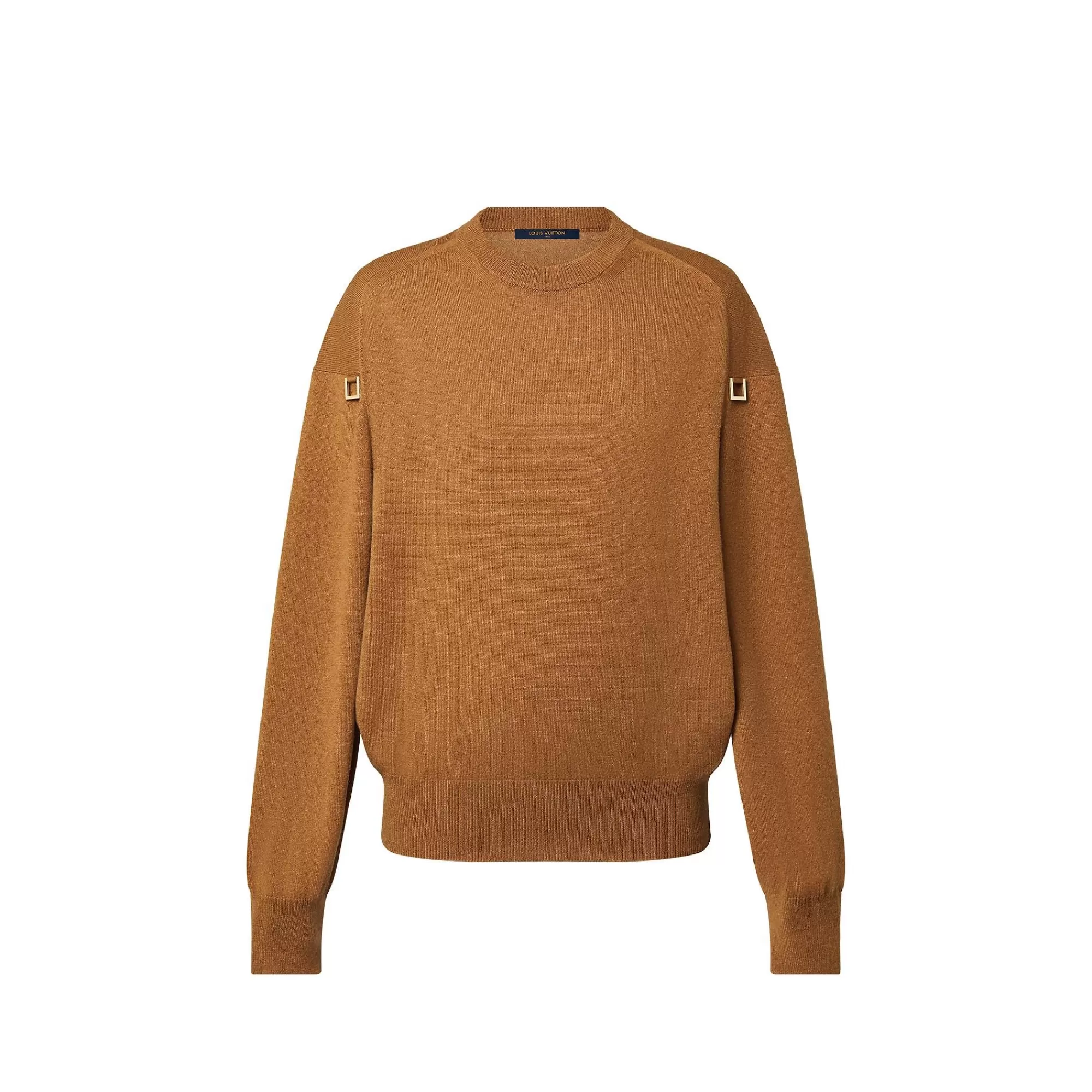 Sale Louis Vuitton D-Ring Detail Cashmere Pullover
