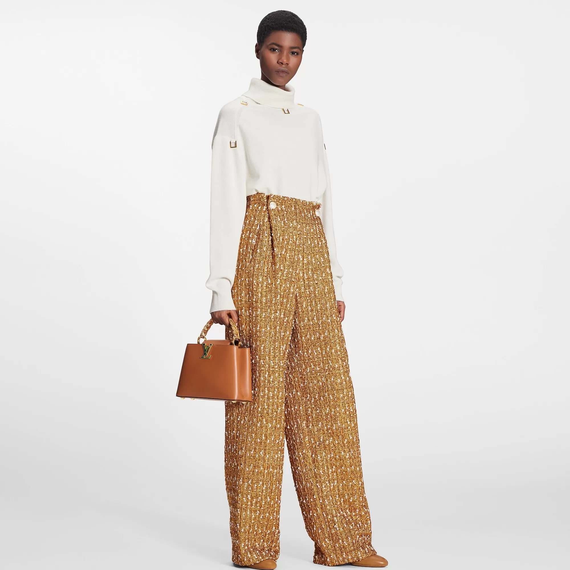 Cheap Louis Vuitton D-Ring Turtleneck Sweater