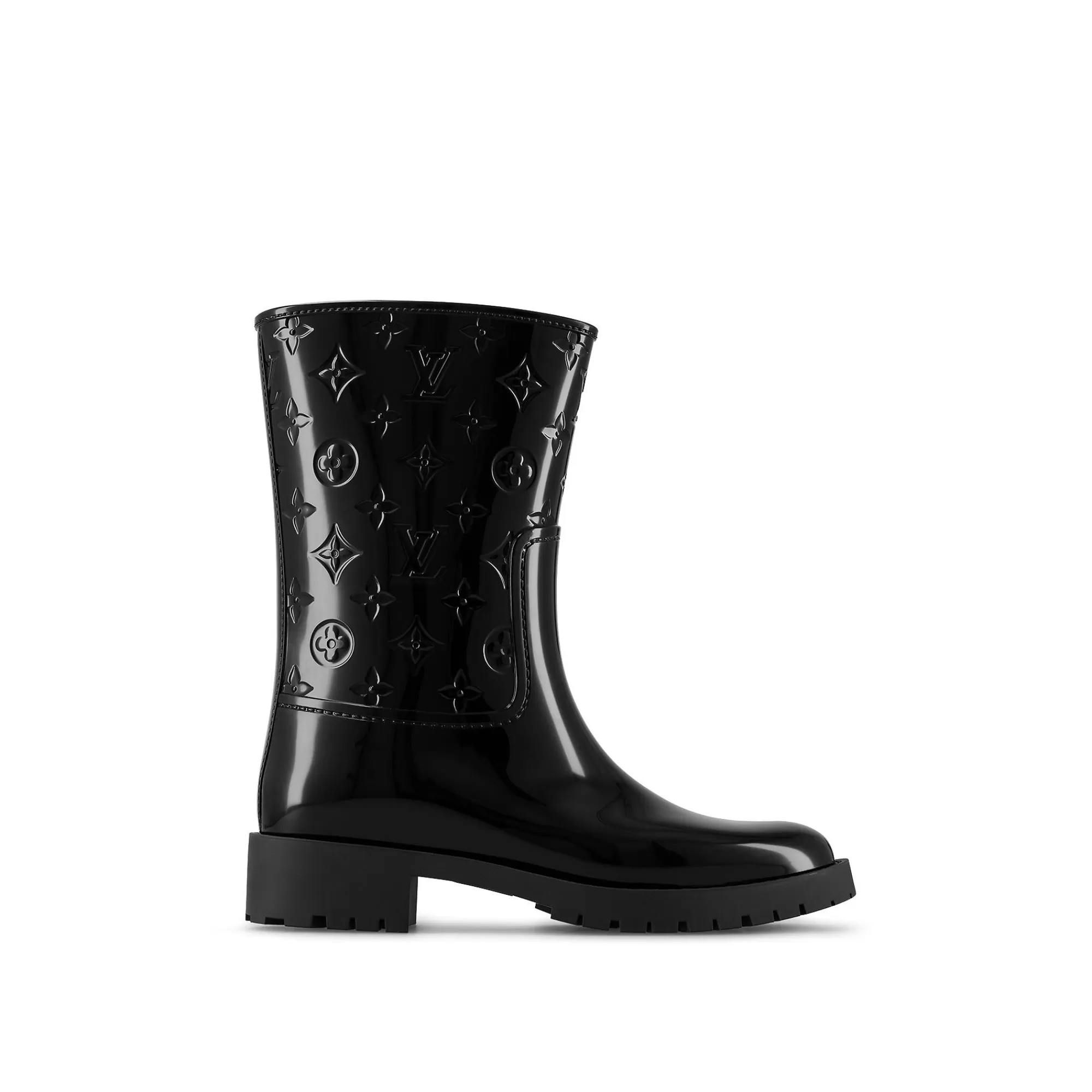 Cheap Louis Vuitton Drops Flat Half Boot