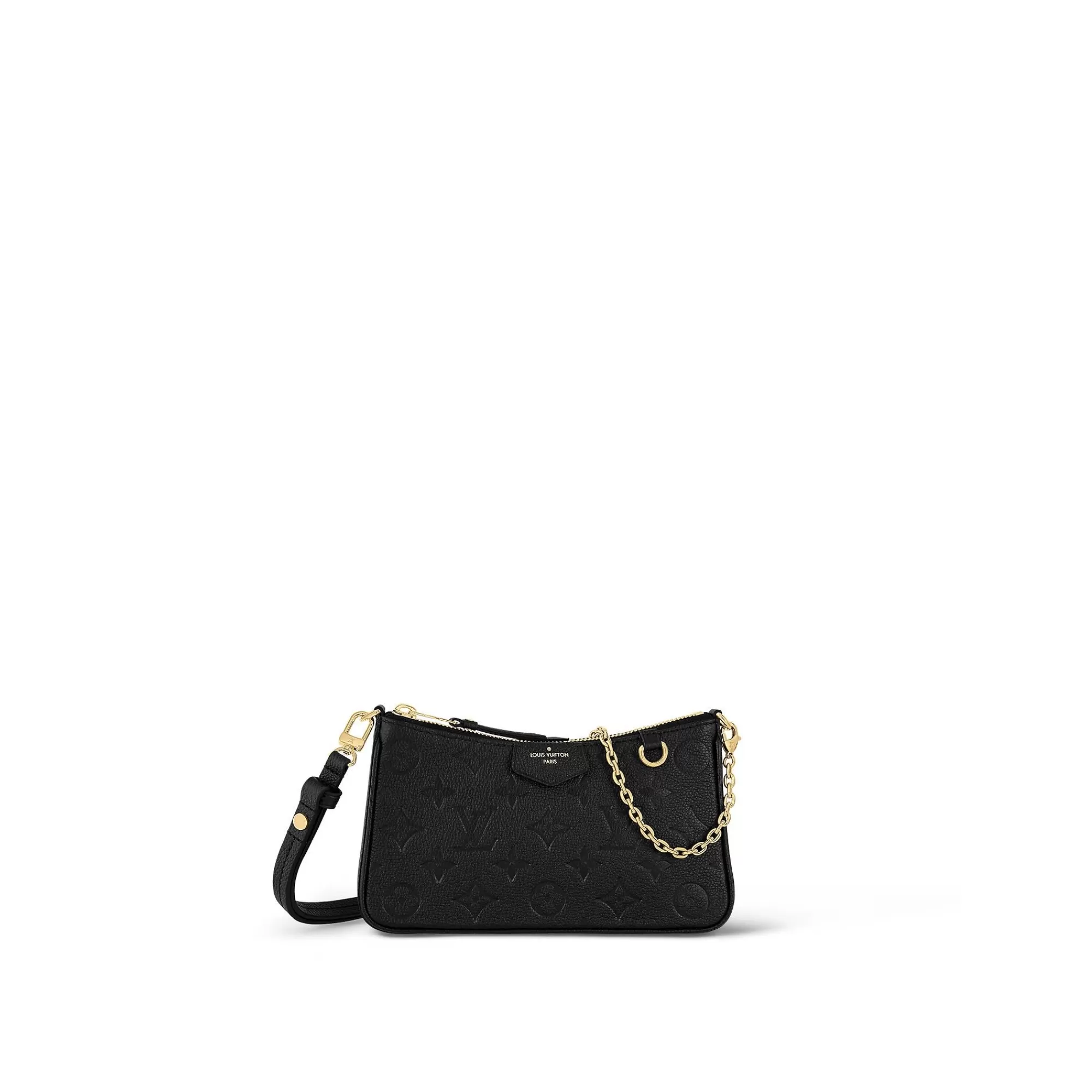 Hot Louis Vuitton Easy Pouch On Strap Black