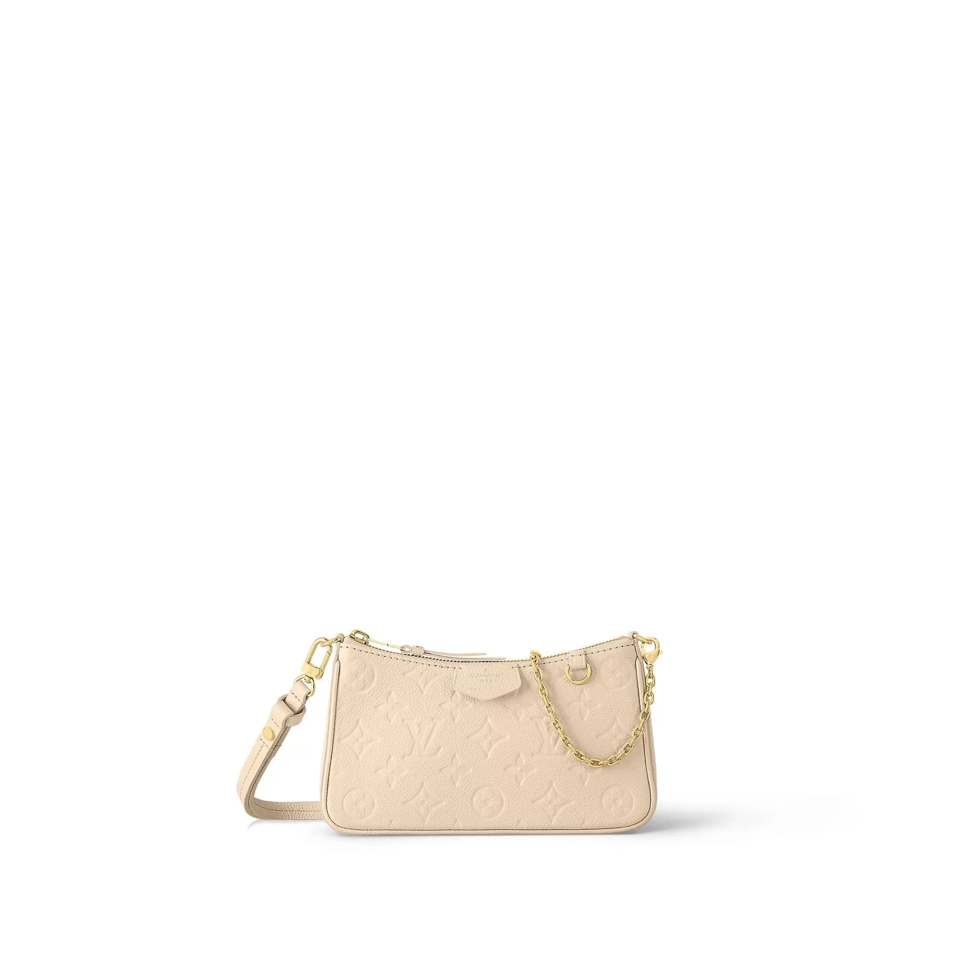 Store Louis Vuitton Easy Pouch On Strap Cream