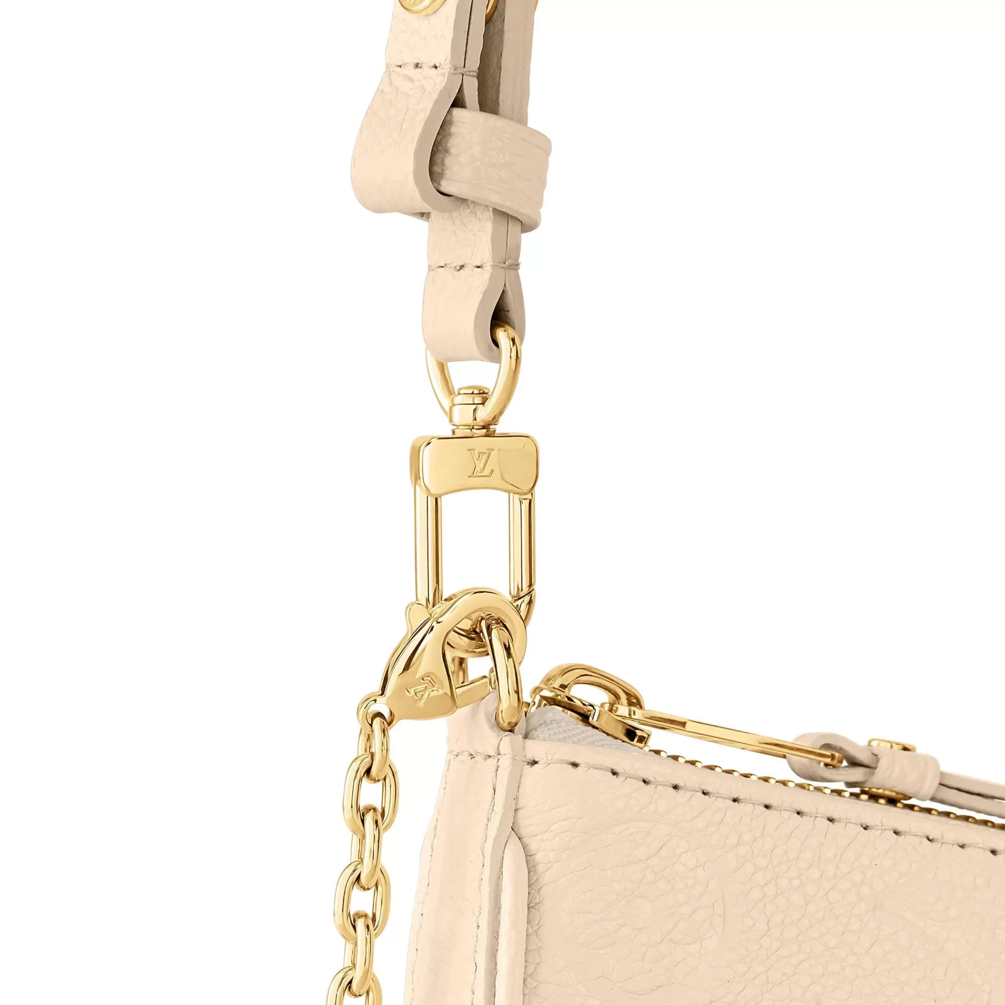 Store Louis Vuitton Easy Pouch On Strap Cream