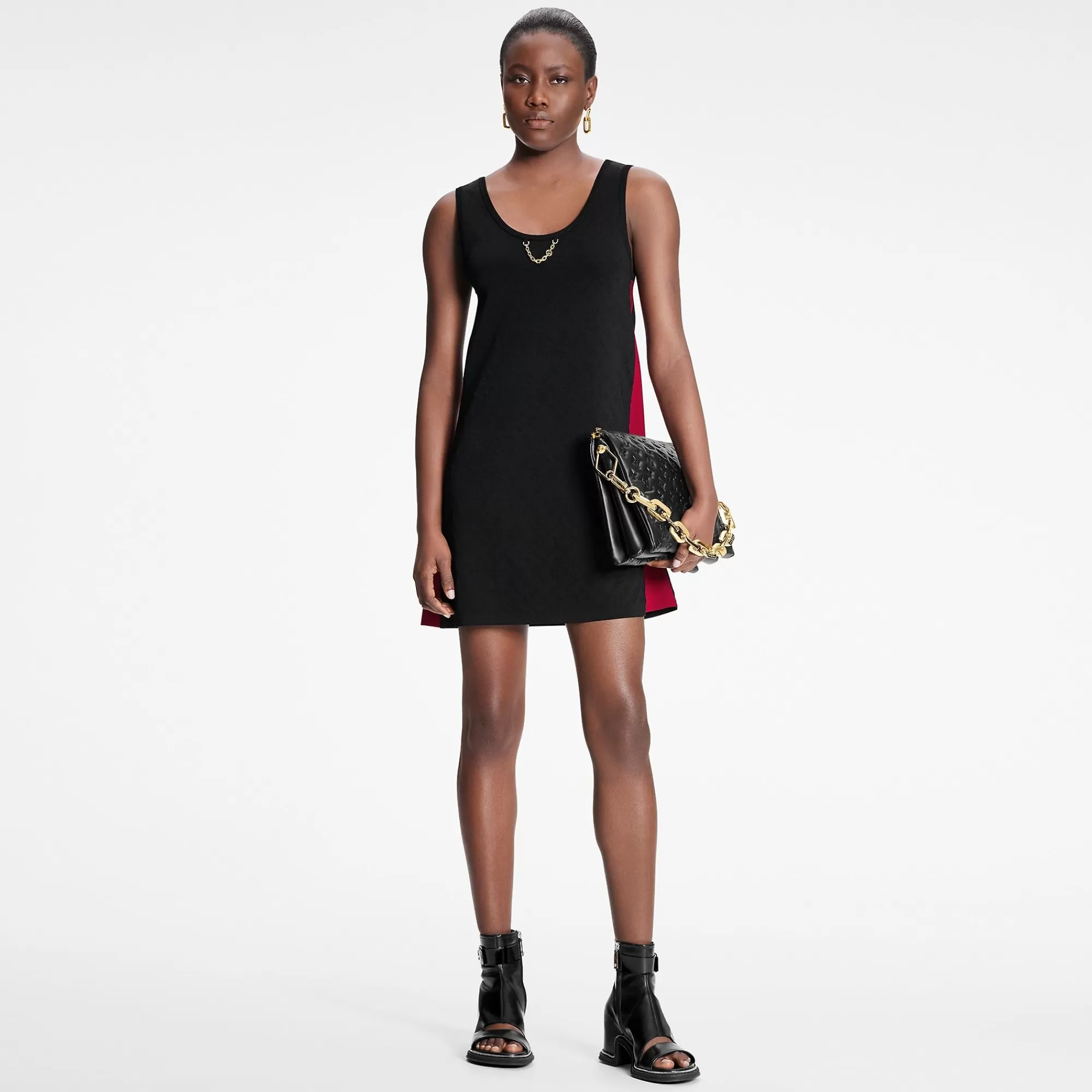 Store Louis Vuitton Embossed Monogram Sporty Tank Dress