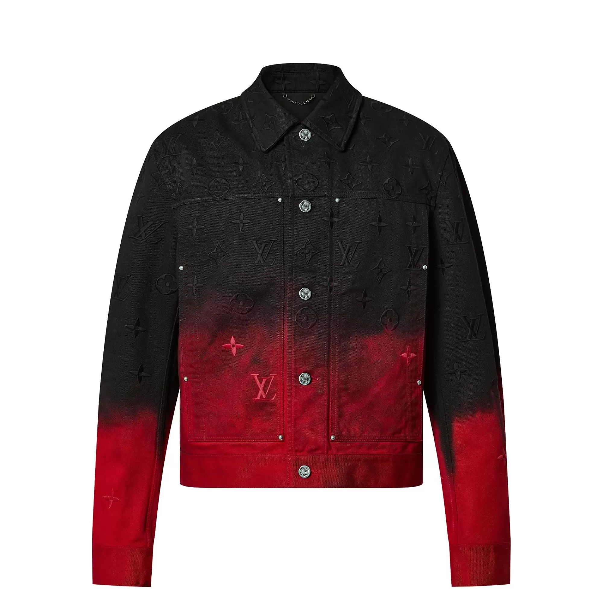 Online Louis Vuitton Embroidered Denim Blouson
