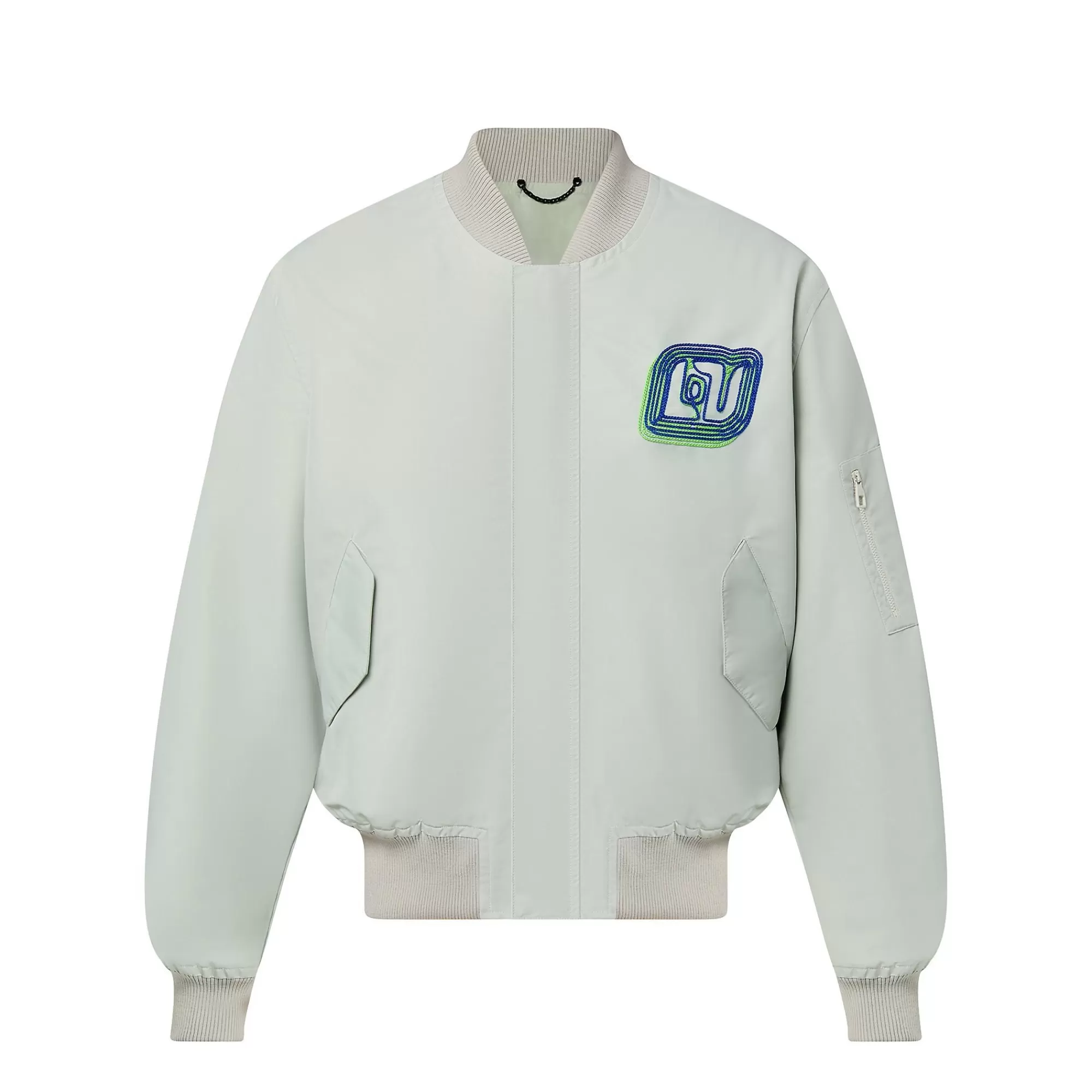 Discount Louis Vuitton Embroidered Lightweight Bomber