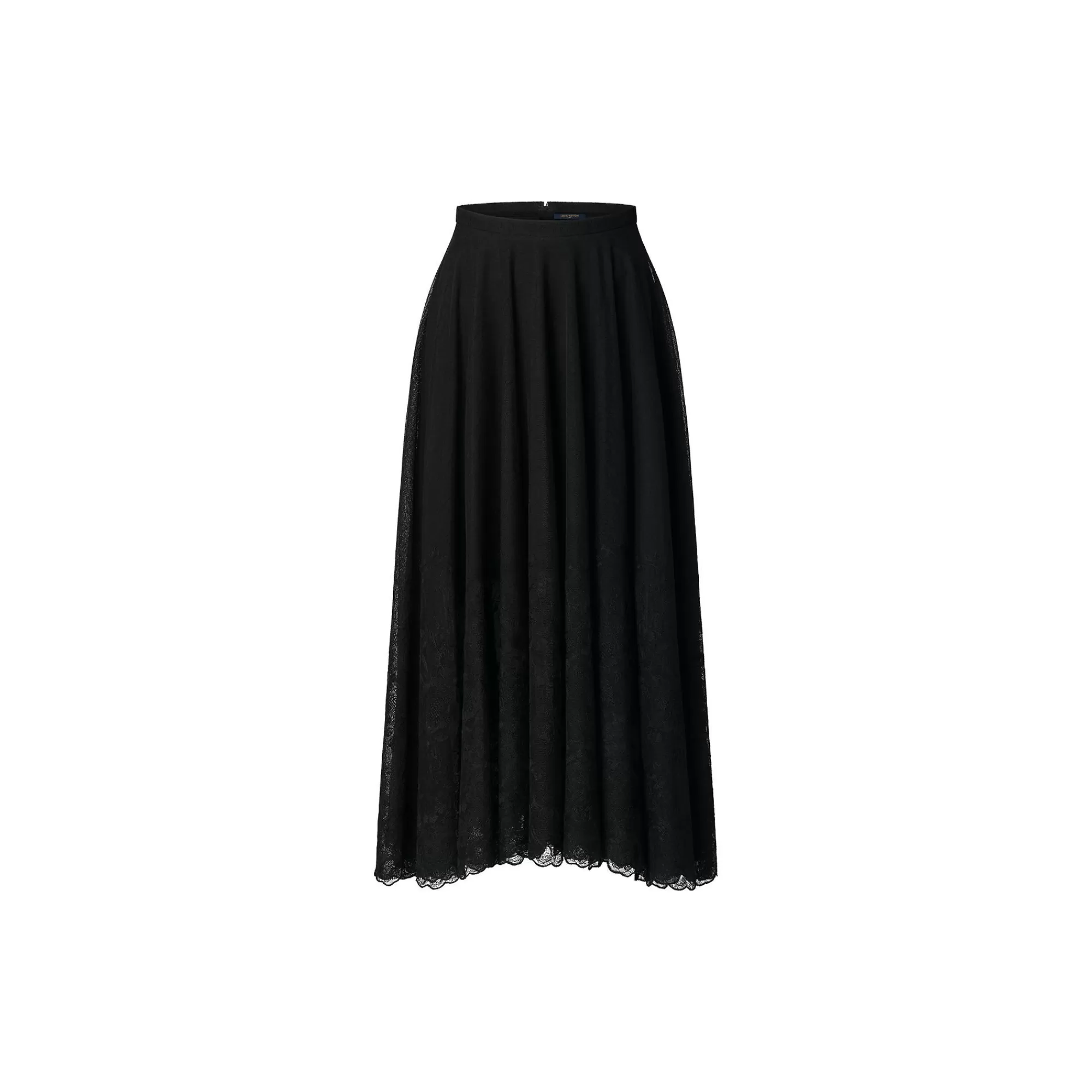 Cheap Louis Vuitton Embroidered Tulle Midi Skirt