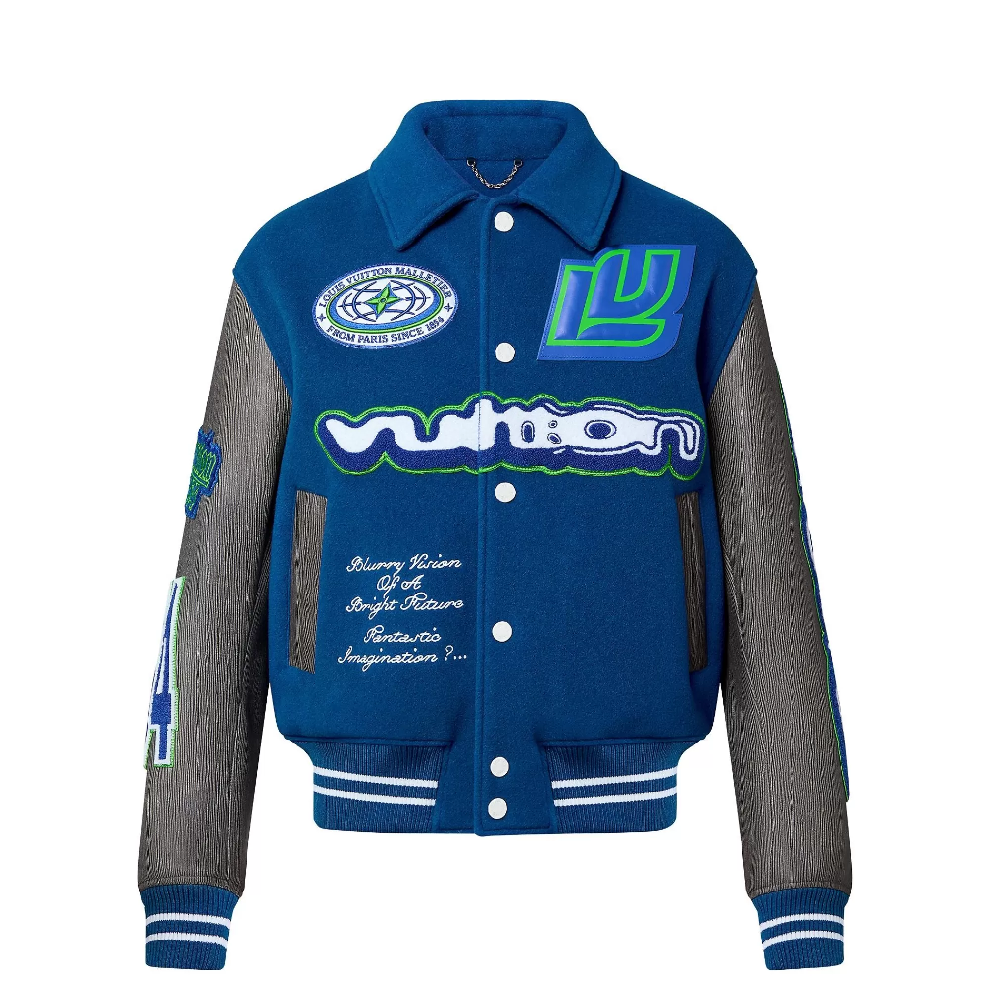 Sale Louis Vuitton Embroidered Varsity Blouson