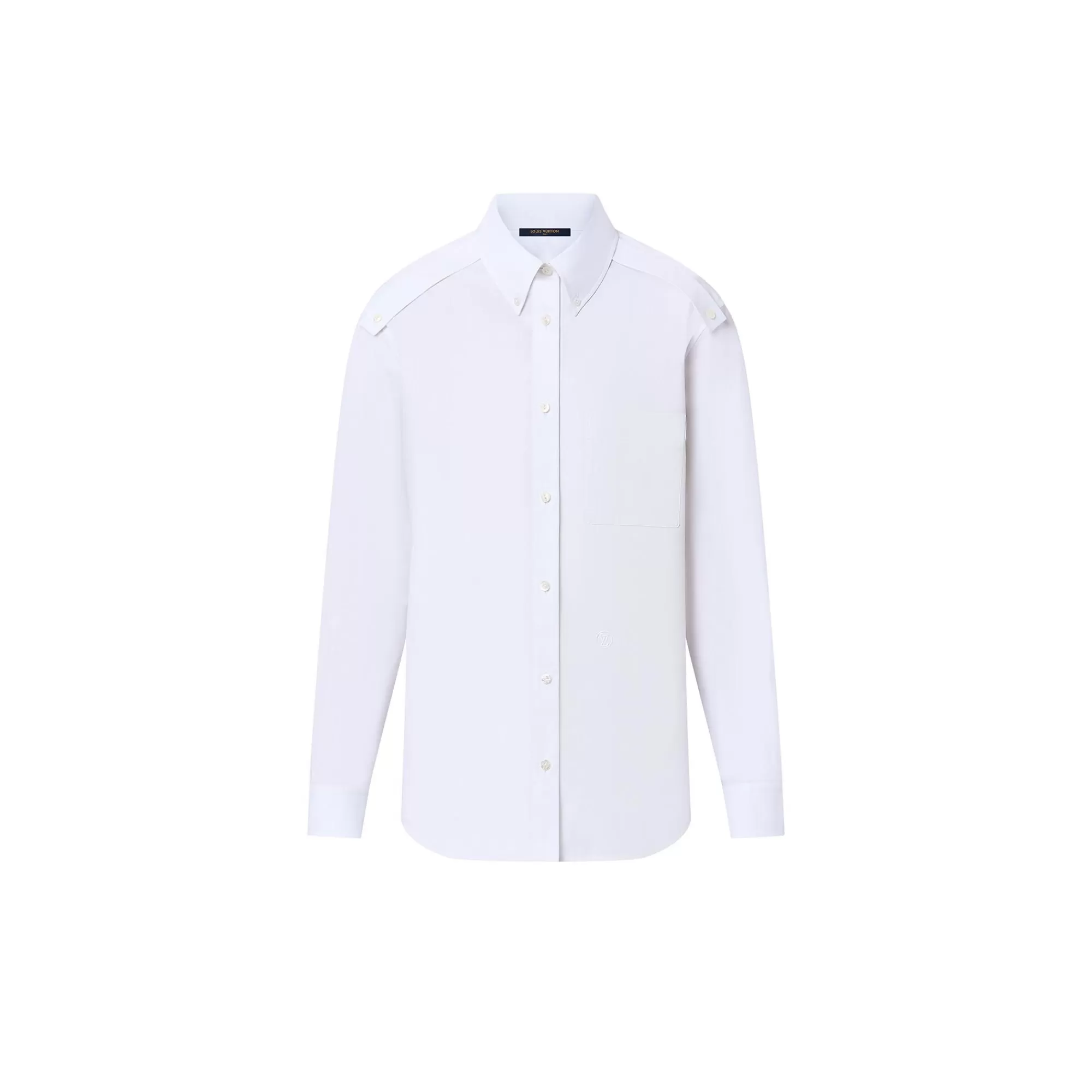 Shop Louis Vuitton Epaulette Shirt