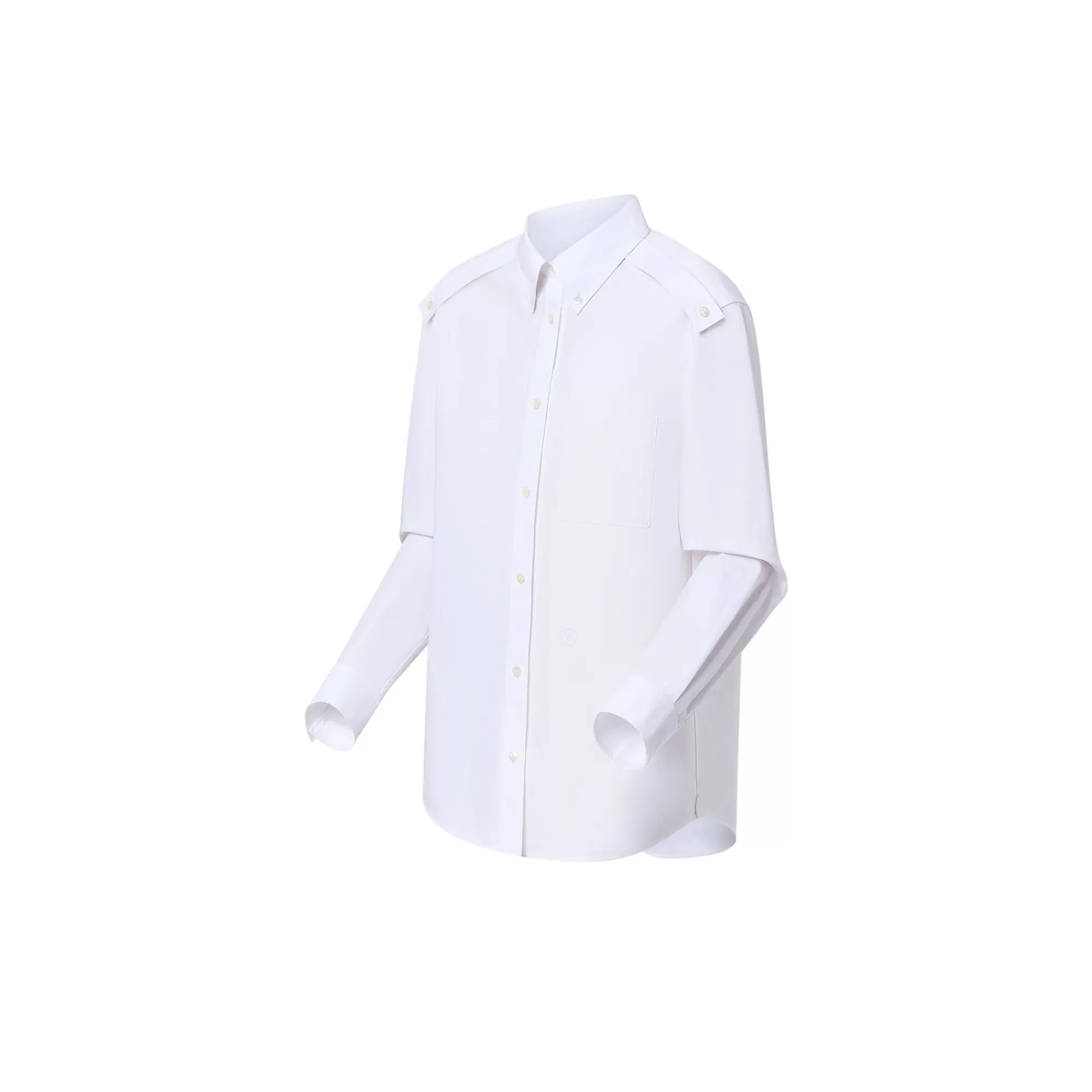 Shop Louis Vuitton Epaulette Shirt