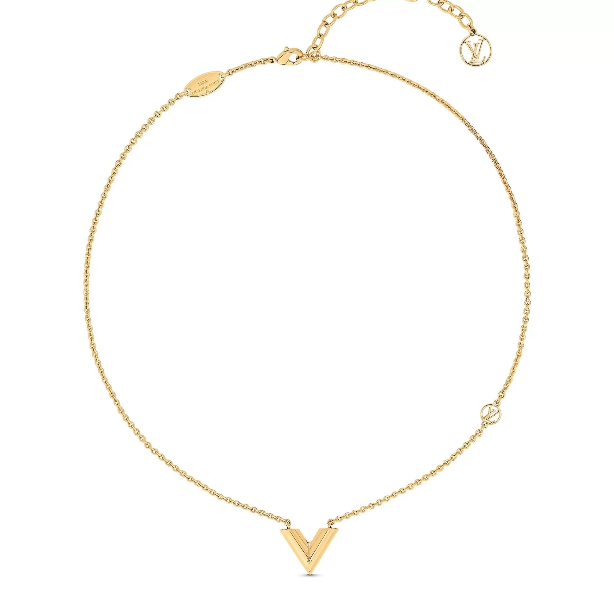Fashion Louis Vuitton Essential V Necklace