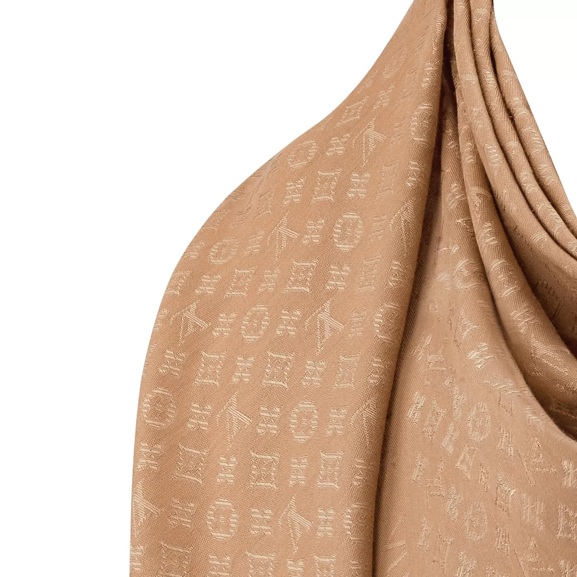 Best Sale Louis Vuitton Evermore Shawl Caramel