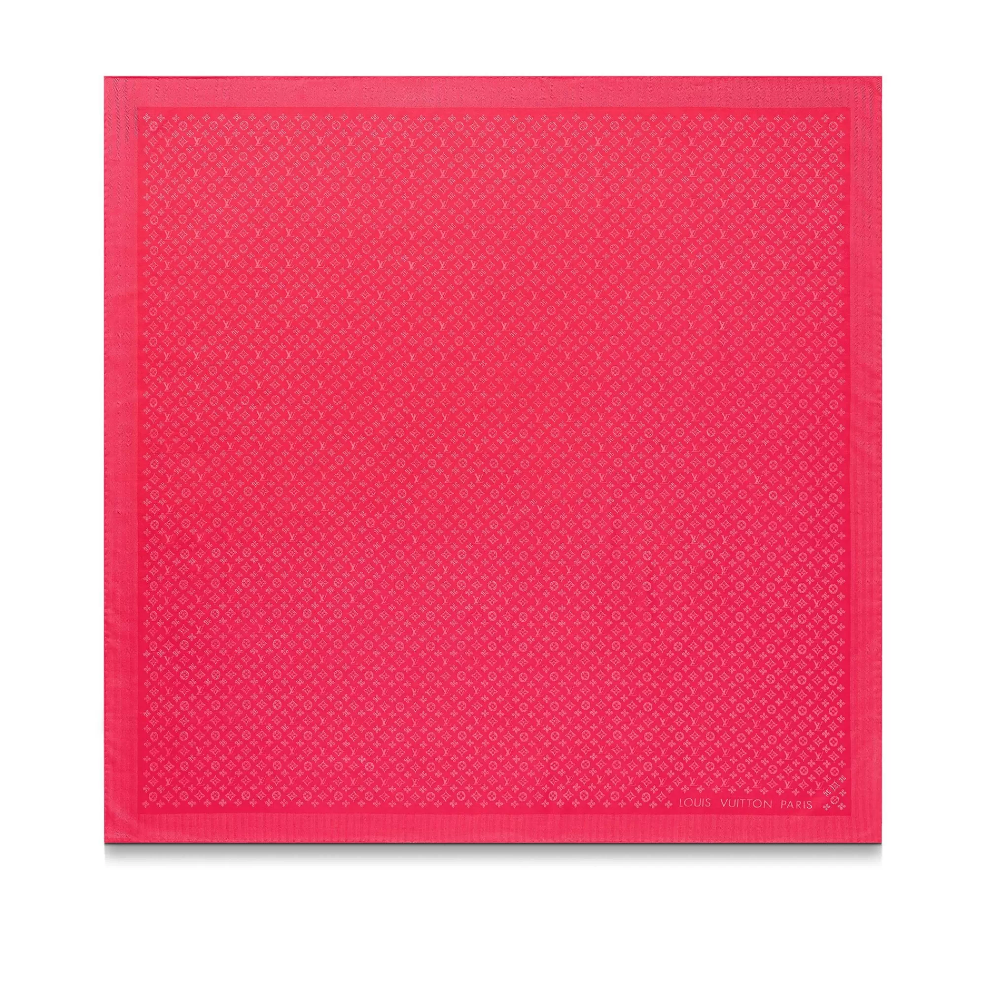 Outlet Louis Vuitton Evermore Shawl Raspberry