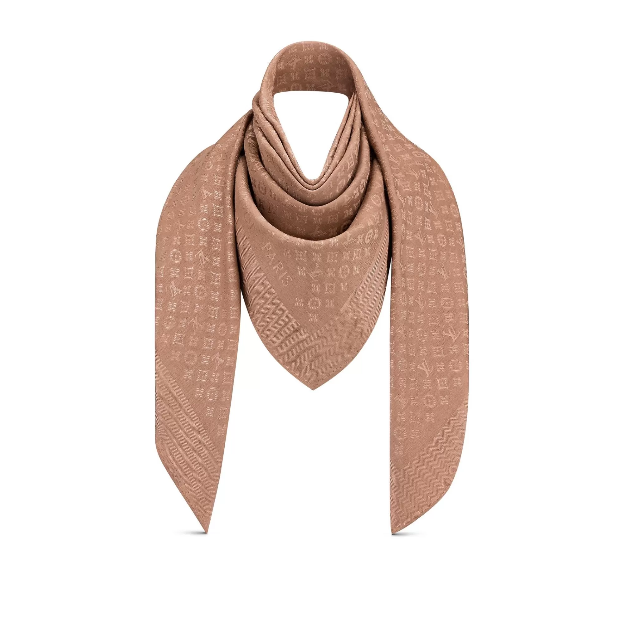 Online Louis Vuitton Evermore Shawl Cappuccino