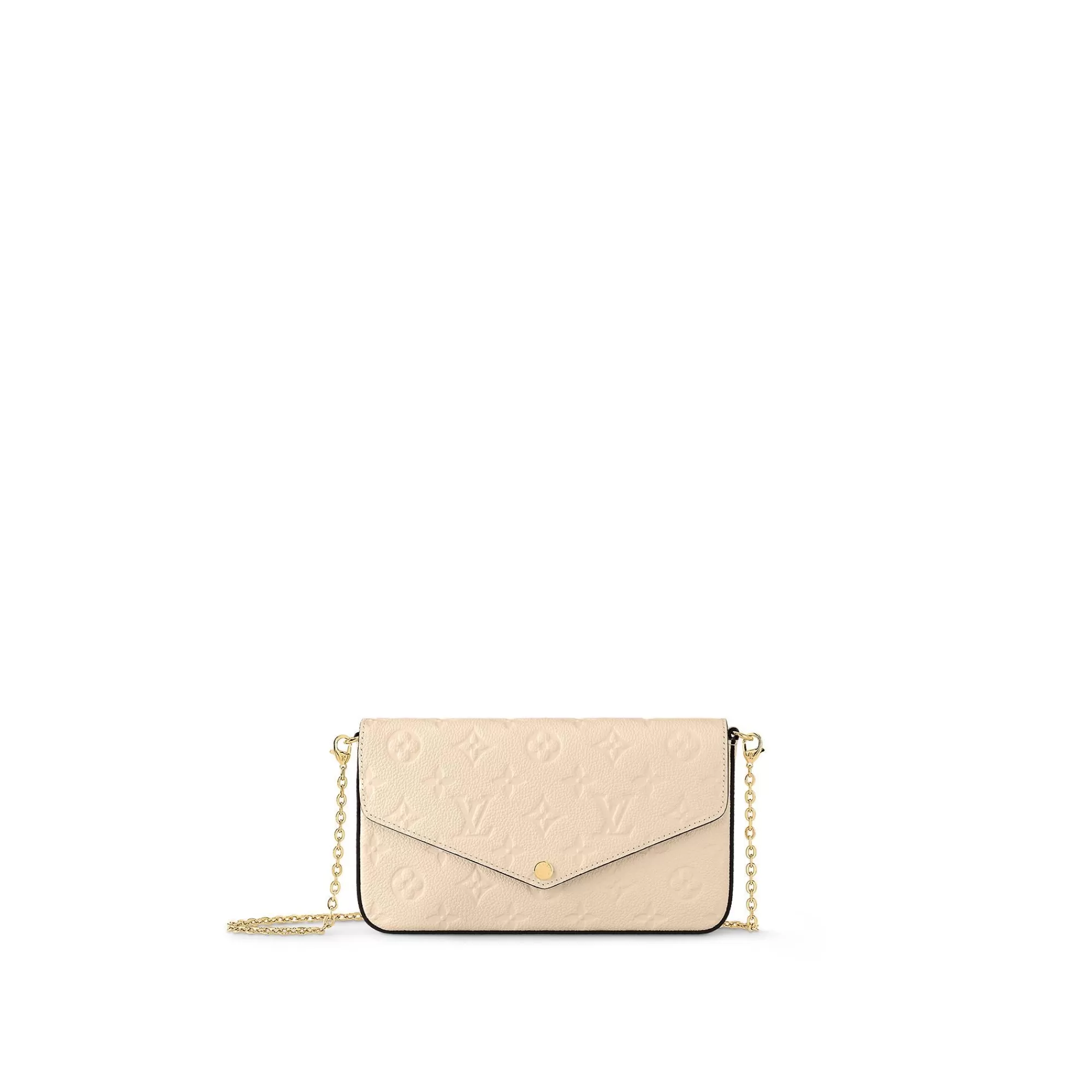 Hot Louis Vuitton Felicie Pochette Cream