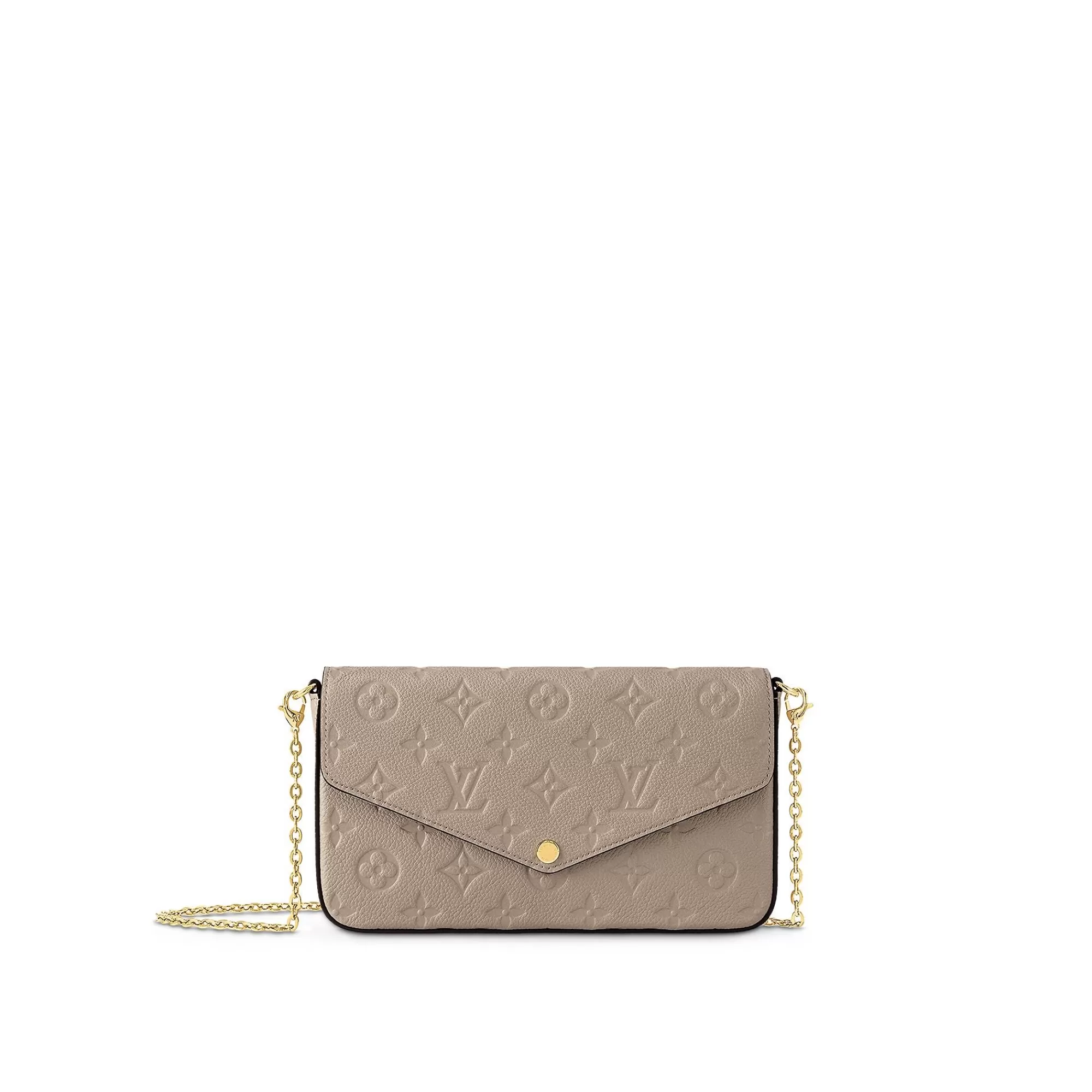 Best Louis Vuitton Felicie Pochette Turtledove