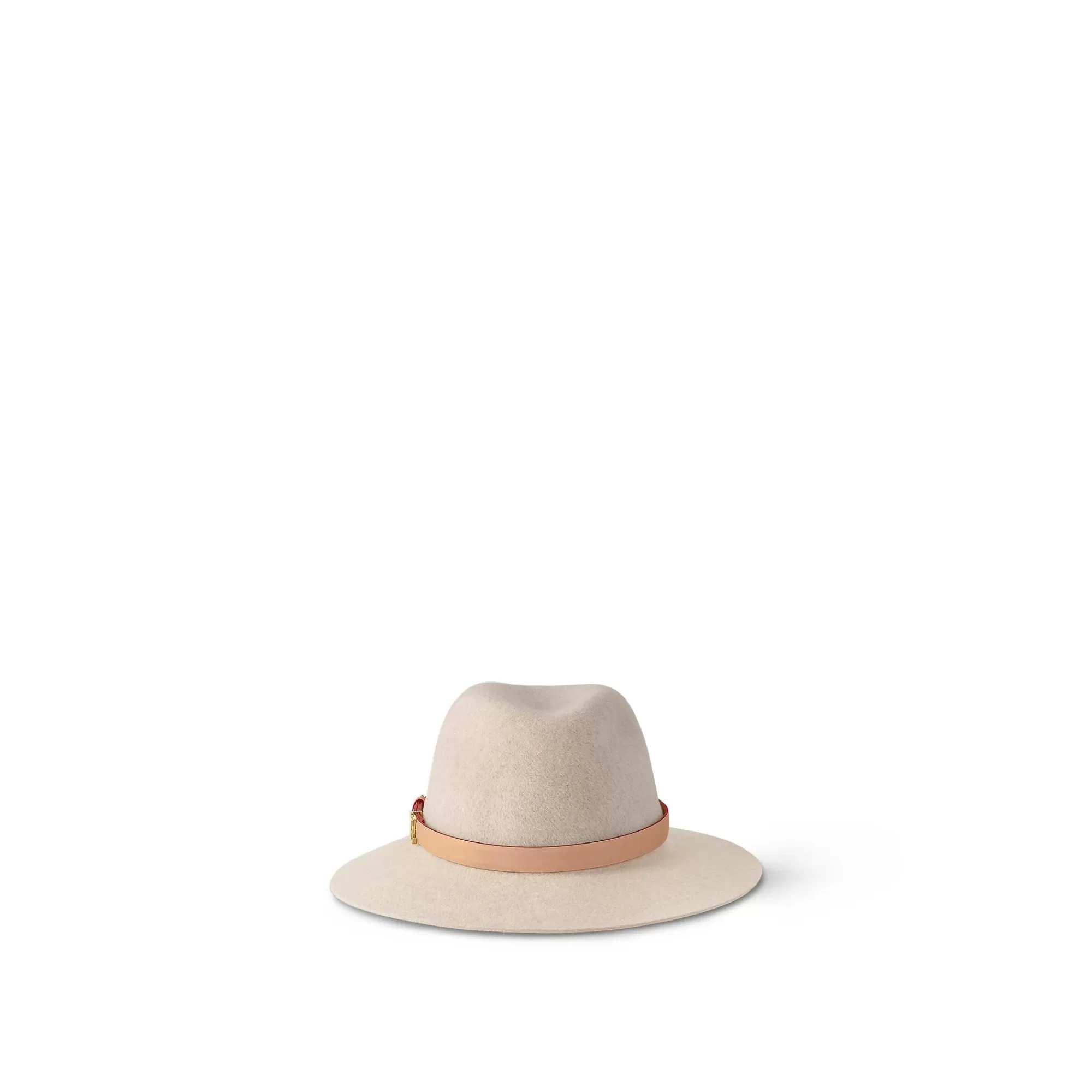 Fashion Louis Vuitton Felt In Love Fedora Hat Beige