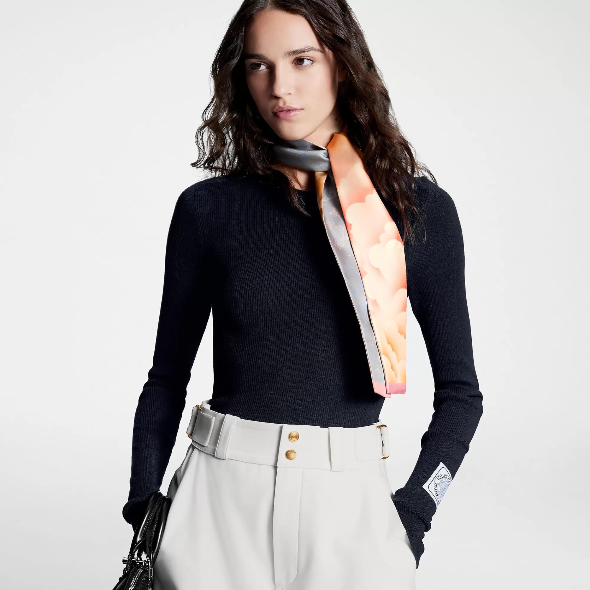 Best Louis Vuitton Flight Mode Mahina Cloudy Flowers Bandeau