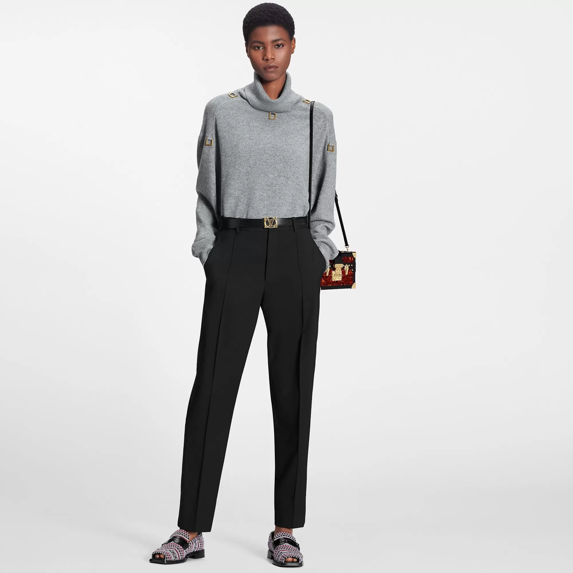 Best Louis Vuitton Fluid Wool Tailored Pants