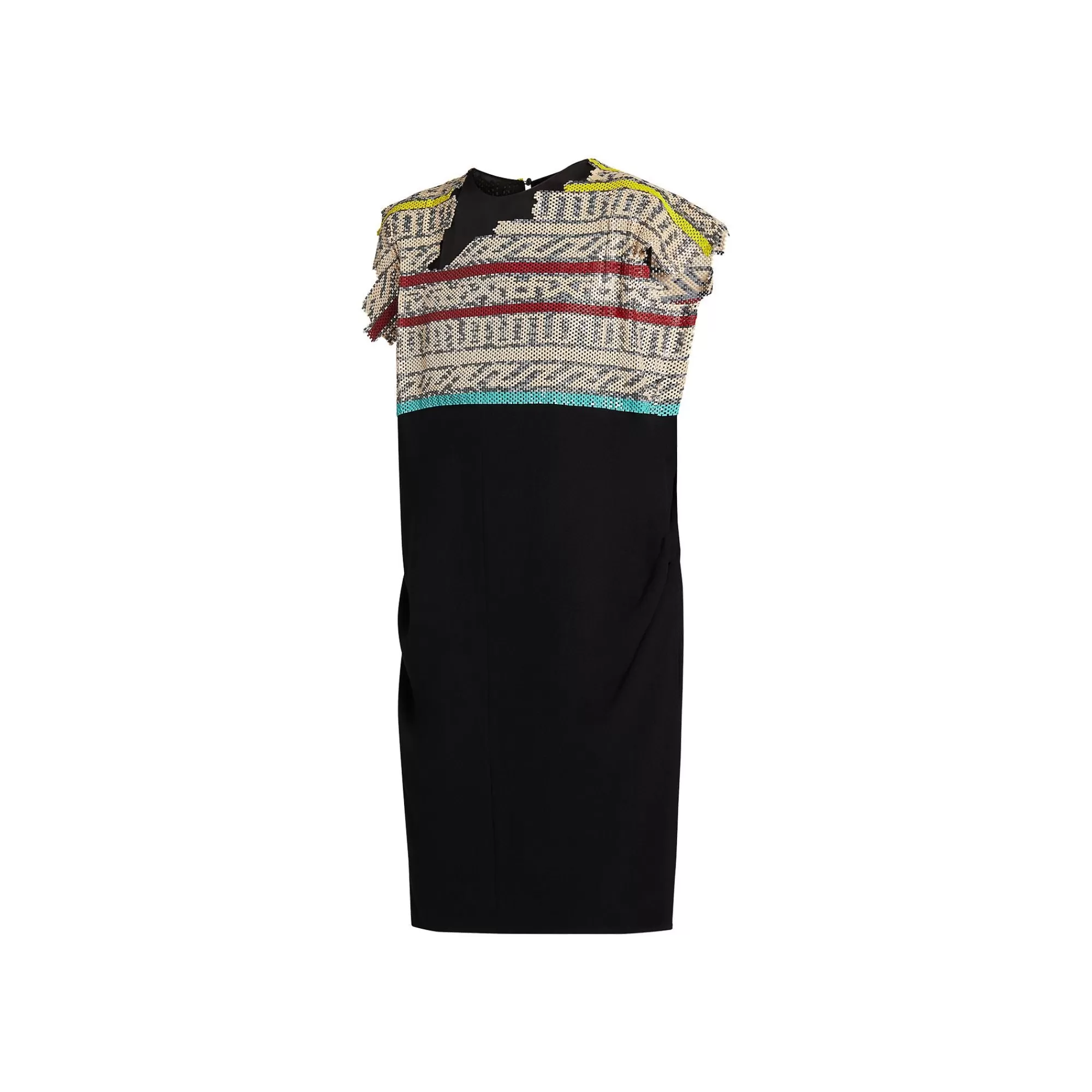 Best Sale Louis Vuitton Frieze Embroidery Dress