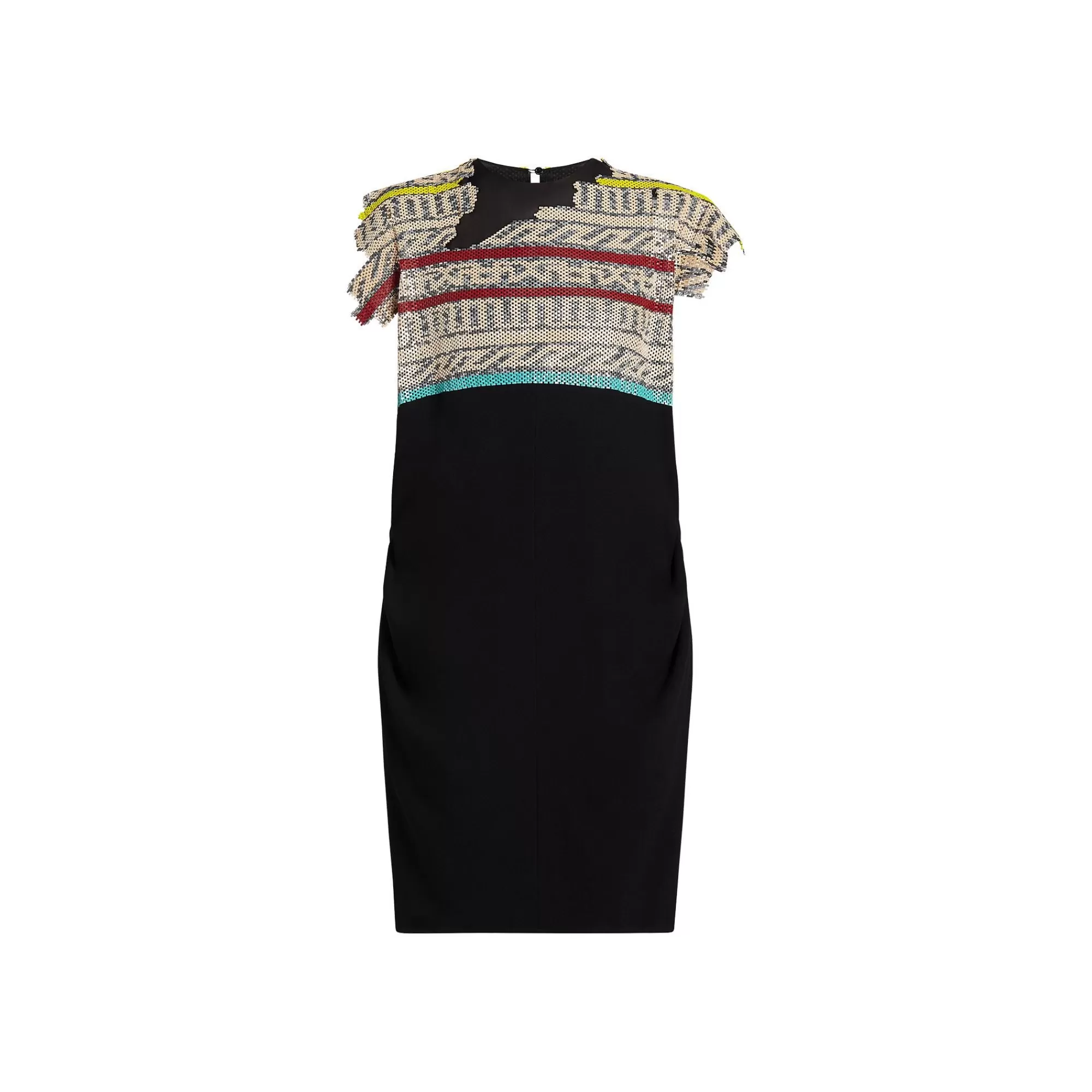 Best Sale Louis Vuitton Frieze Embroidery Dress