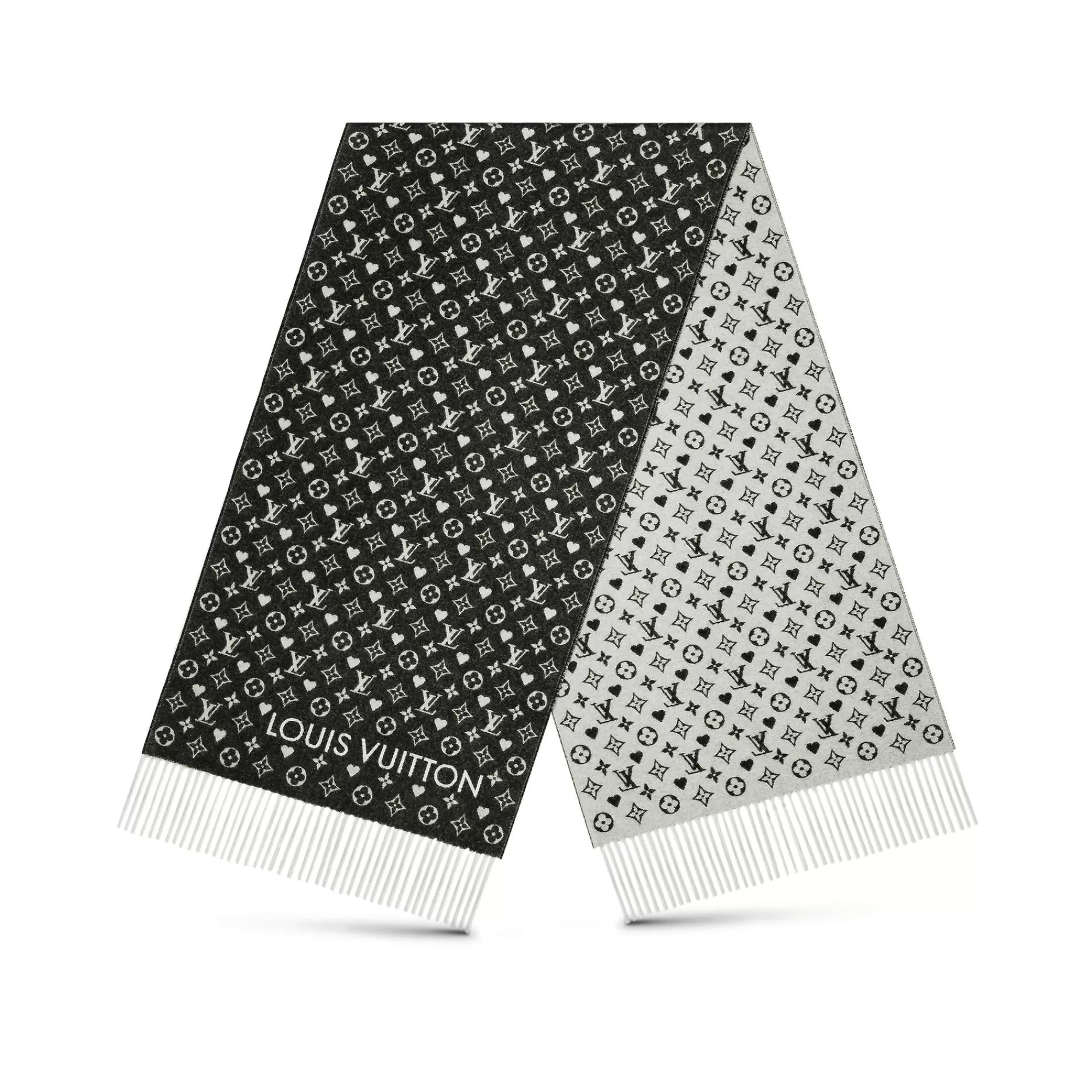 Best Sale Louis Vuitton Game On Scarf Black