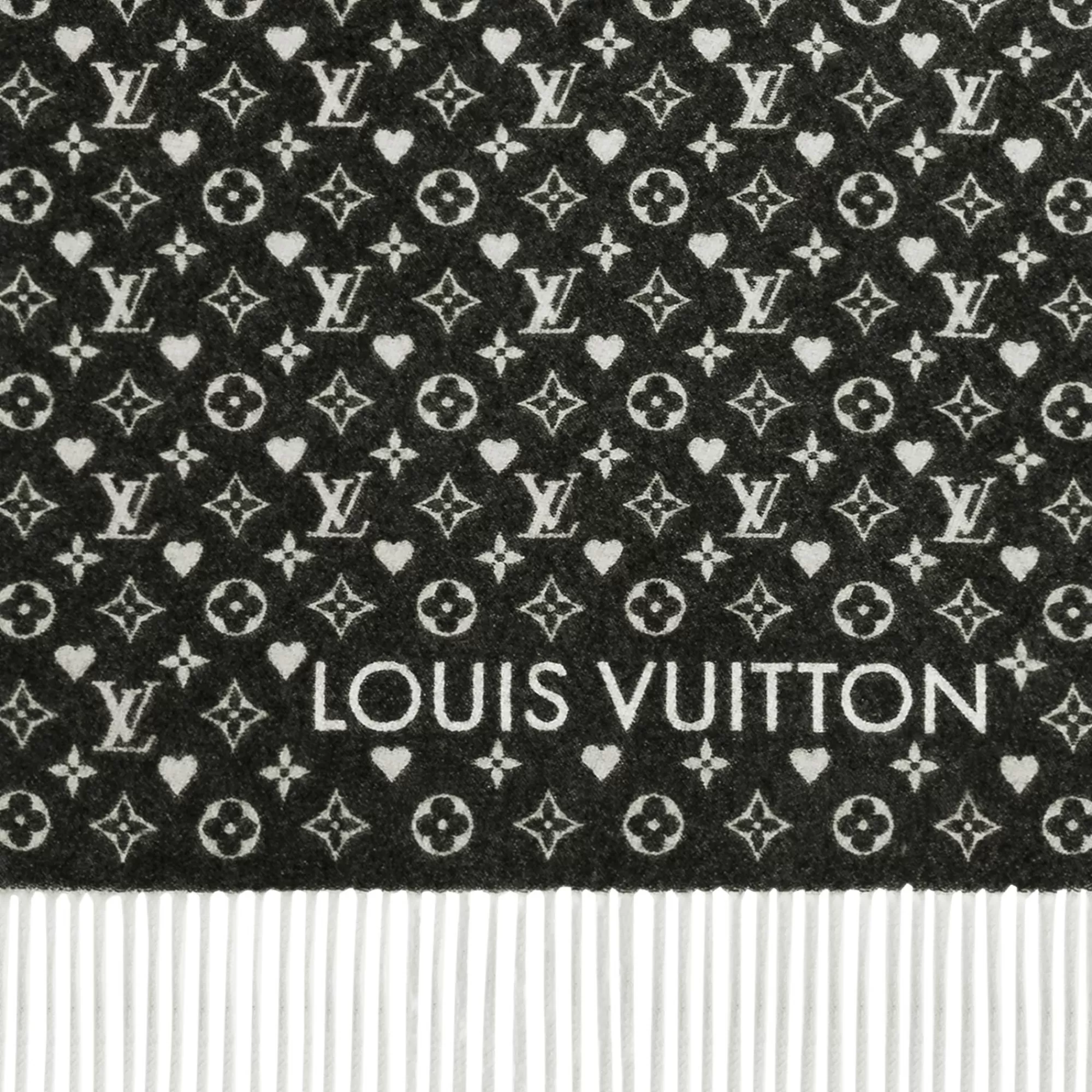 Best Sale Louis Vuitton Game On Scarf Black